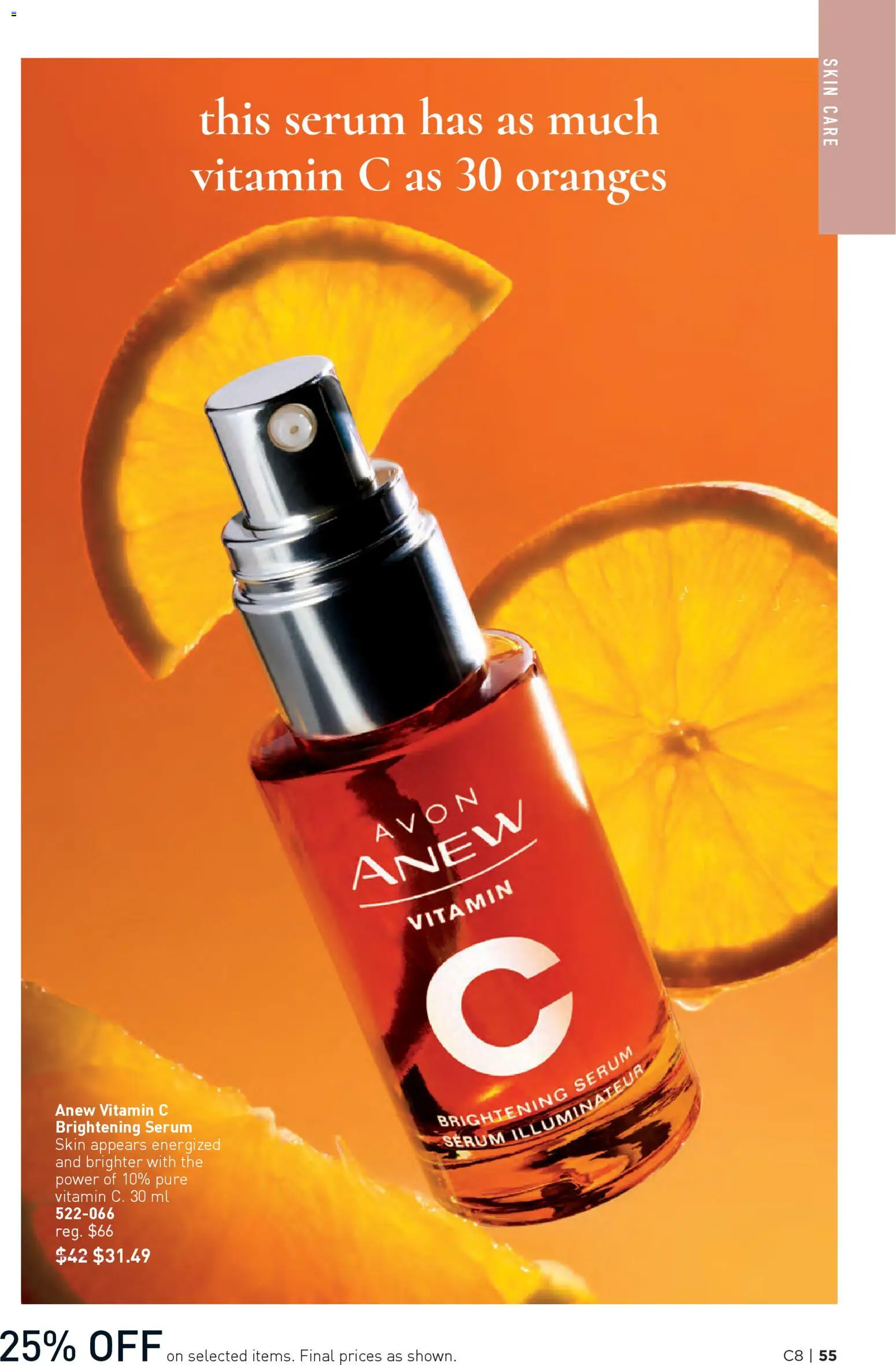 Avon flyer valid from 09.04.2026 | Page: 55 | Products: Oranges