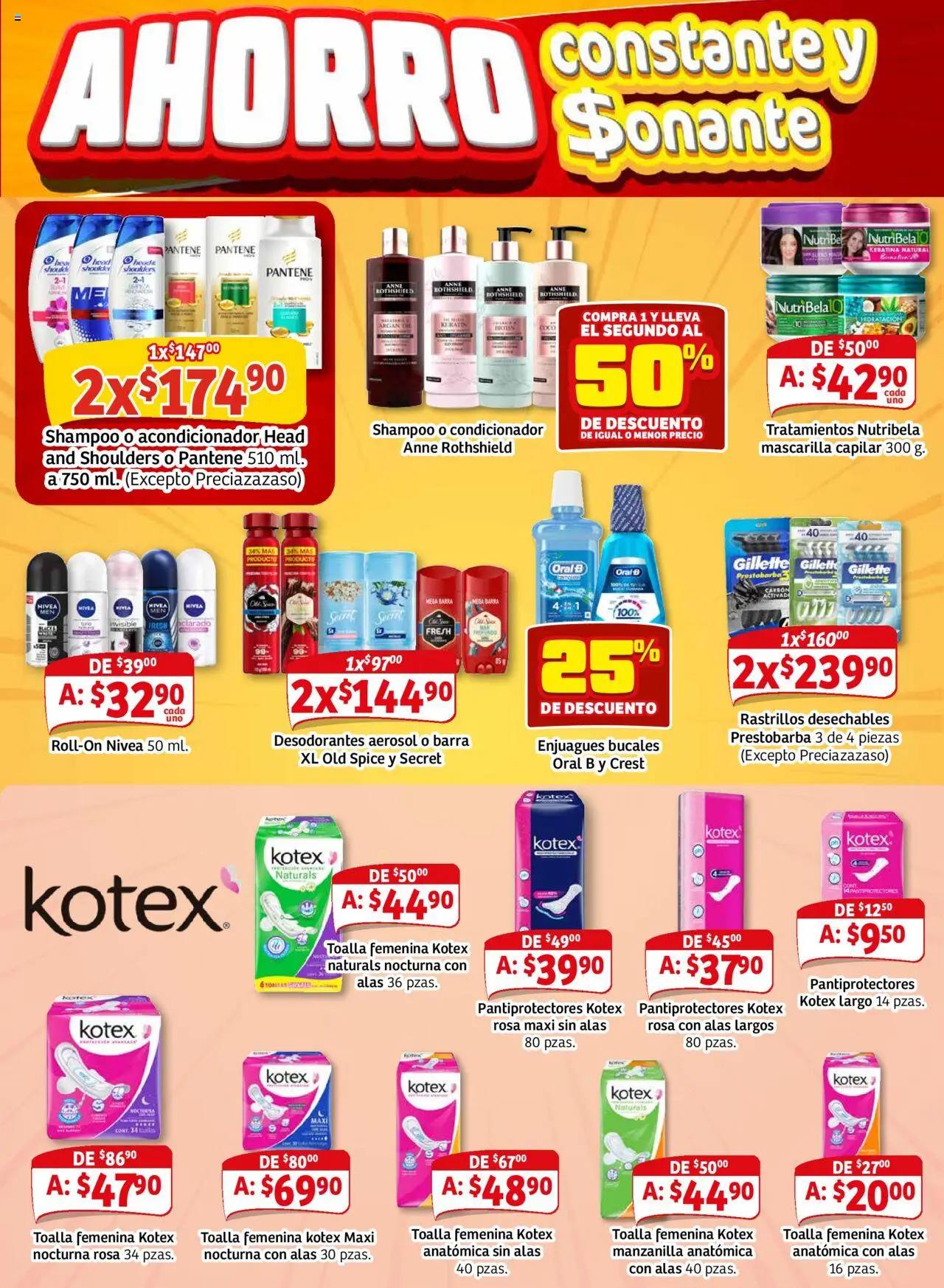 Nuevas ofertas de Soriana válidas en toda la República Mexicana desde el 25.09.2025. ¡Encuentra las mejores ofertas en Soriana - Pesito Valedor Mercado: Edo Mex, Valle De México, Gro, Hgo, Mor, Pue, Qto, Tlax, Ver! | Página: 16 | Productos: Toalla, Barra, Mascarilla, Acondicionador