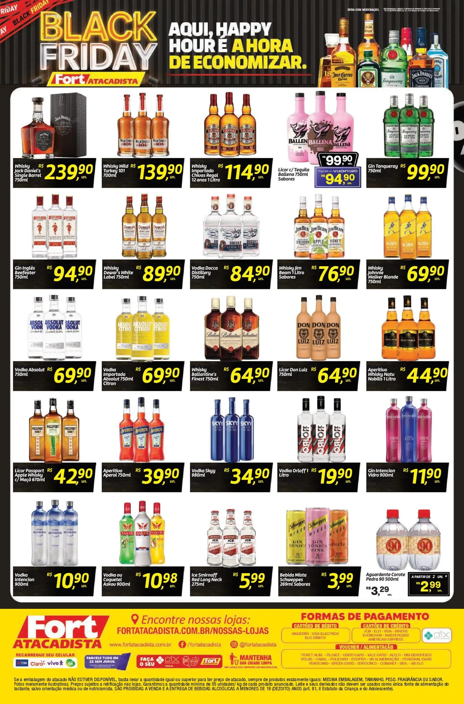 Fort Atacadista Folheto - válido de 28.11.2025 | Página: 2 | Produtos: Celular, Fragrância, Leite, Gin