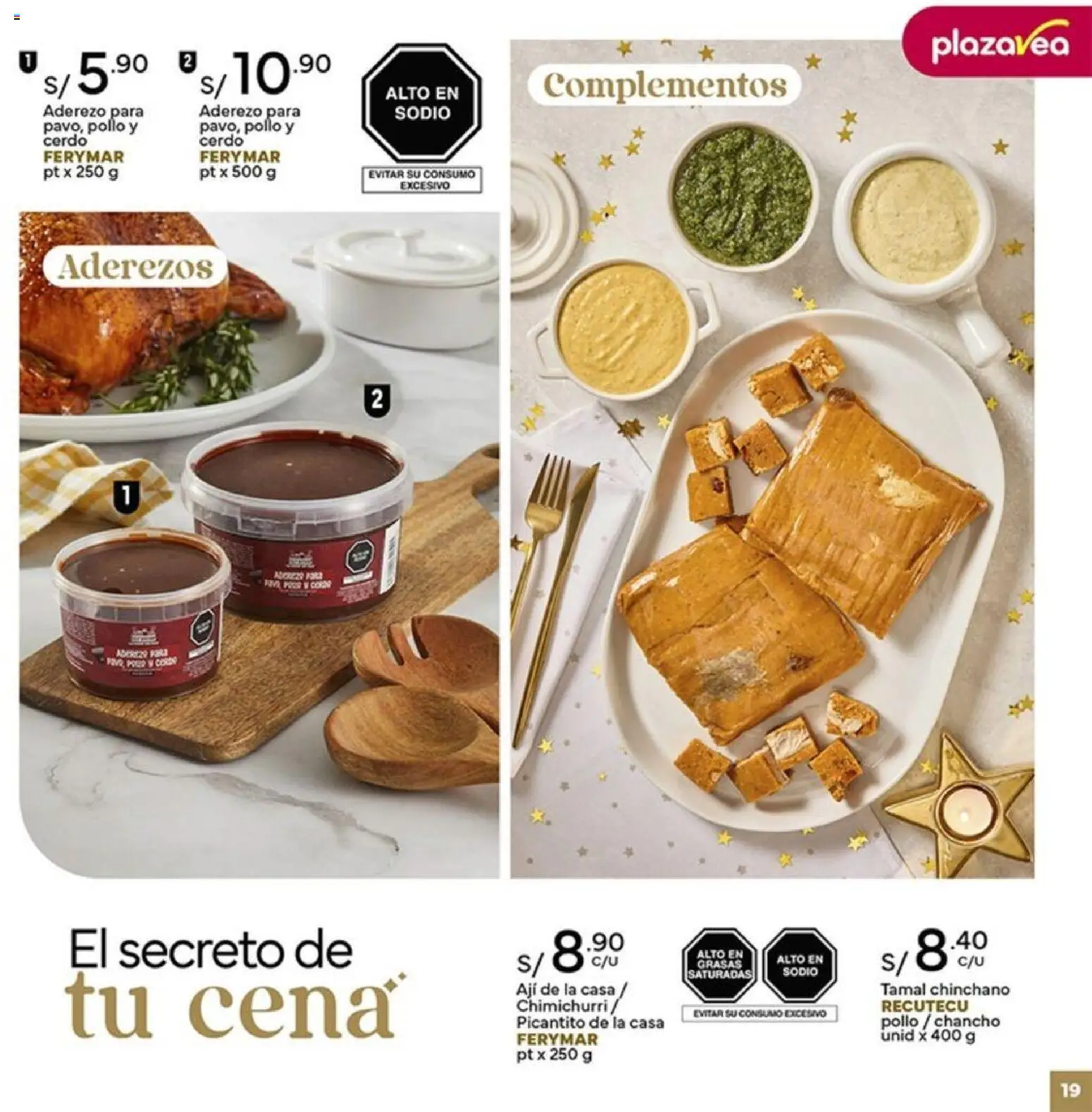 Catálogo Plaza Vea válido desde 26.12.2025 | Página: 19 | Productos: Cerdo
