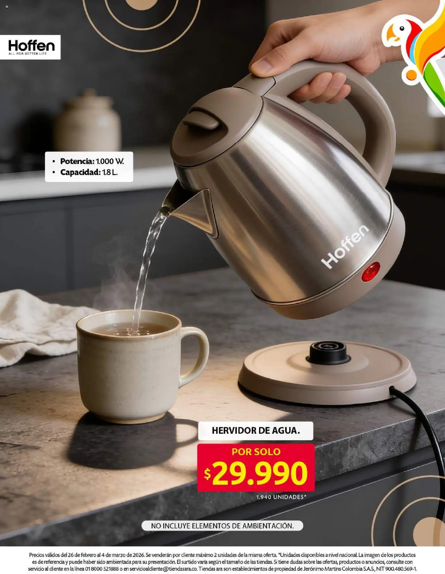 Ara revista - valida desde el 26.02.2026 | Página: 9 | Productos: Sobre