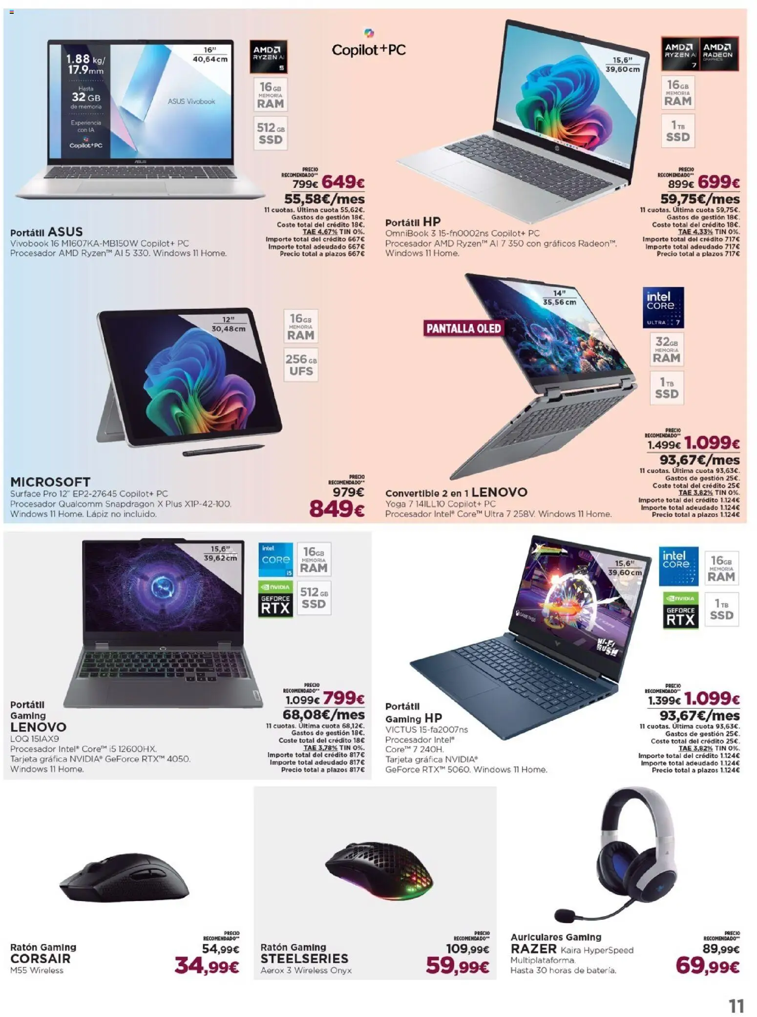 Nuevas ofertas de El Corte Inglés válidas en toda la República Mexicana desde el 16.12.2025. ¡Encuentra las mejores ofertas en El Corte Inglés catálogo Ofertas que ilusionan! | Página: 11