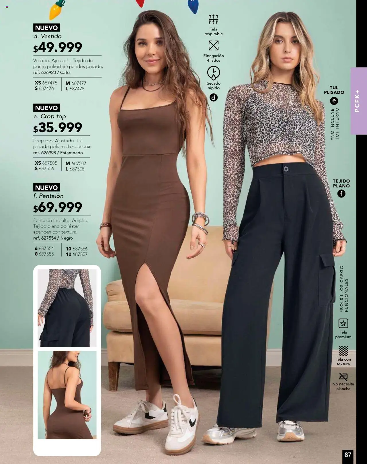 Pacifika revista - valida desde el 25.09.2025 | Página: 95 | Productos: Plancha, Top, Vestido, Café