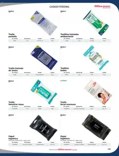 Nuevas ofertas de Office Depot válidas en toda la República Mexicana desde el 09.01.2025. ¡Encuentra las mejores ofertas en Office Depot catálogo 2025! | Página: 387 | Productos: Lentes, Toallitas húmedas, Toalla, Papel higiénico