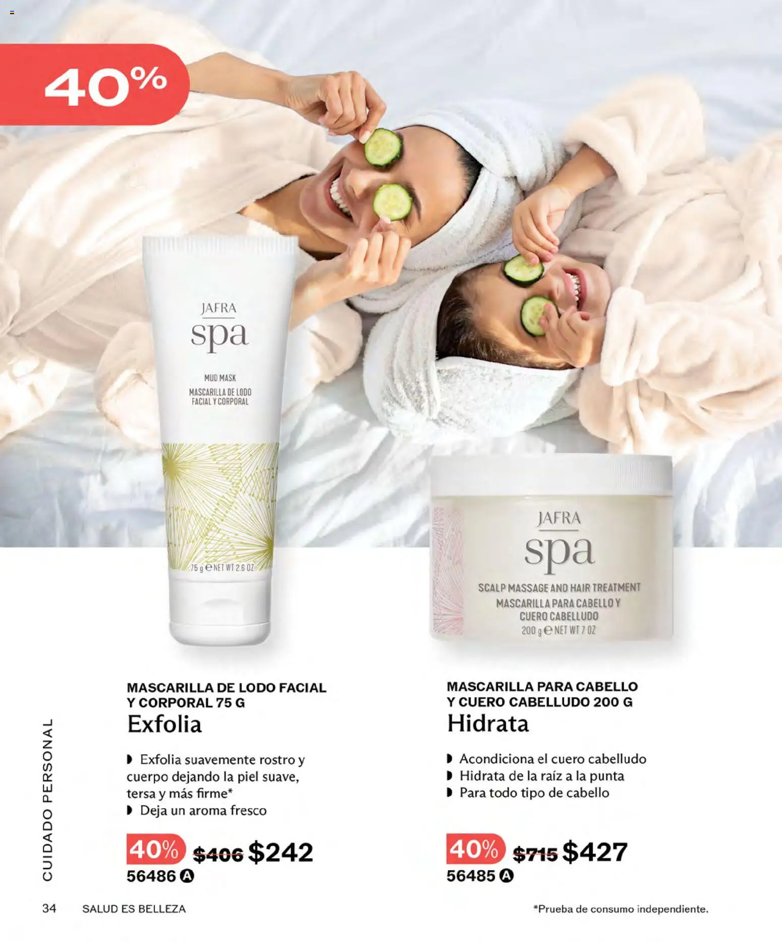 Nuevas ofertas de JAFRA válidas en toda la República Mexicana desde el 01.04.2026. ¡Encuentra las mejores ofertas en JAFRA catálogo! | Página: 34