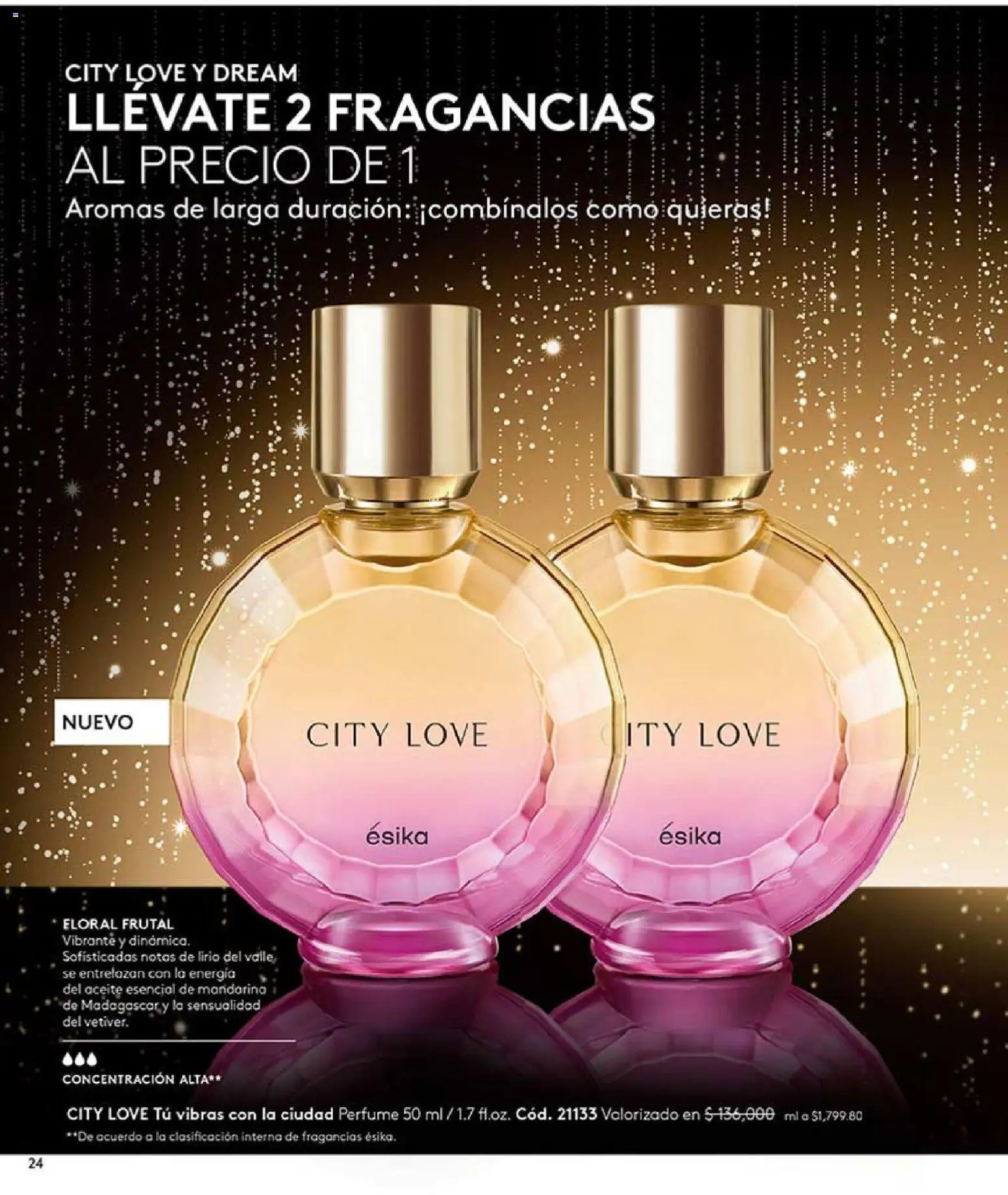 Ésika revista - valida desde el 03.11.2025 | Página: 24 | Productos: Perfume, Aceite