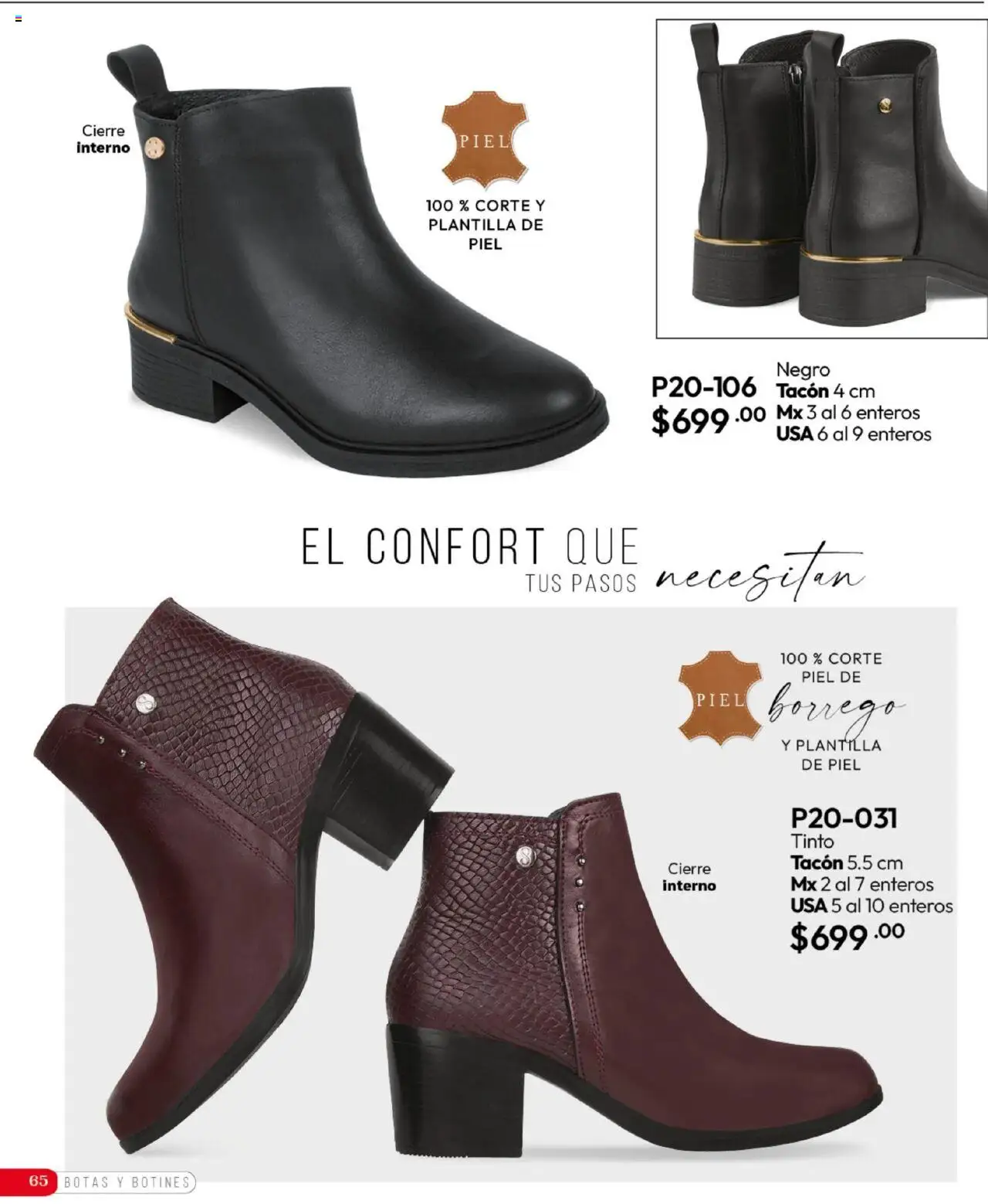 Nuevas ofertas de Cklass válidas en toda la República Mexicana desde el 16.09.2025. ¡Encuentra las mejores ofertas en Cklass - Catálogo Invierno Calzado! | Página: 66 | Productos: Botas, Botines