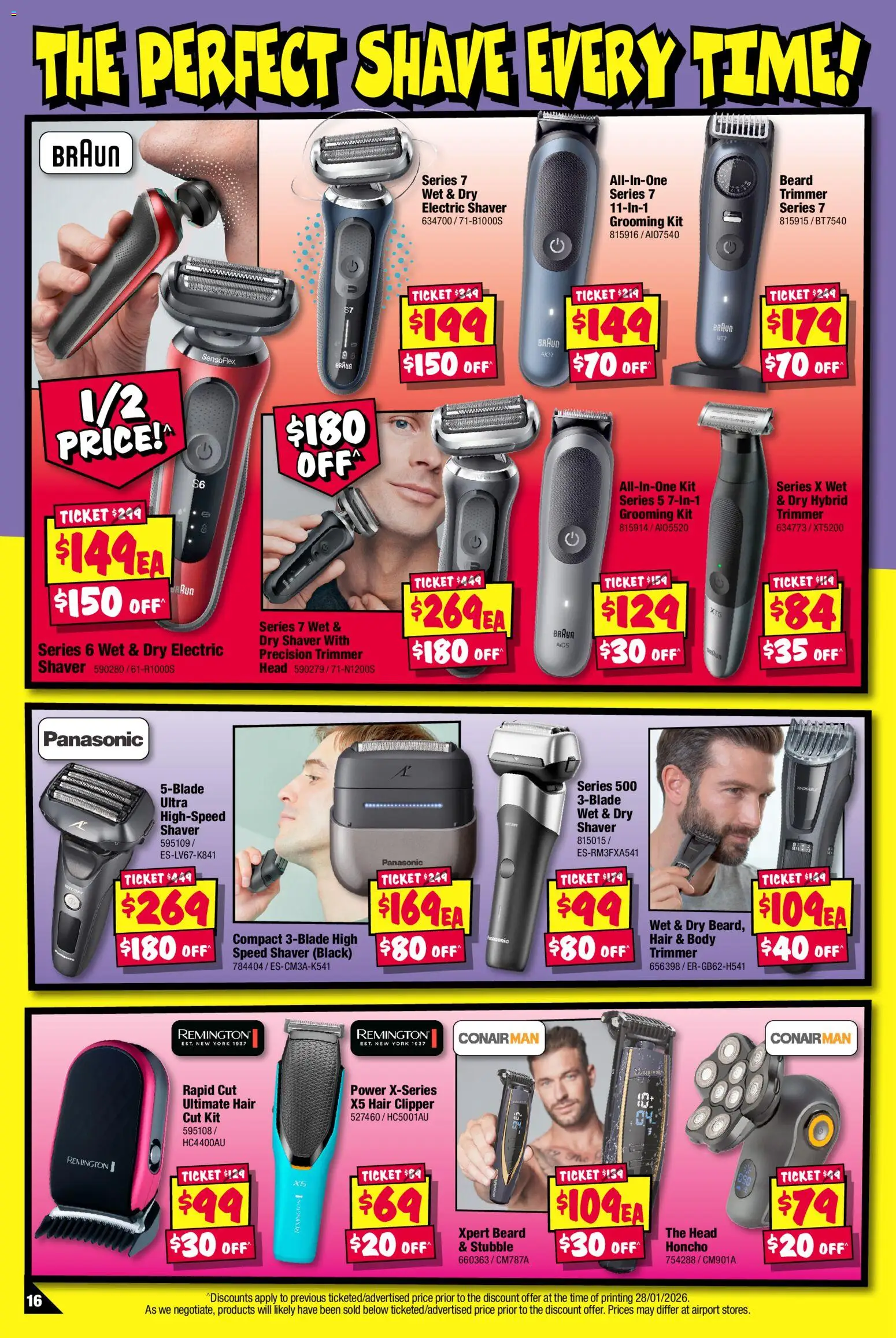 JB Hi-Fi catalogue - valid from 12.02.2026 | Page: 16 | Products: Electric shaver