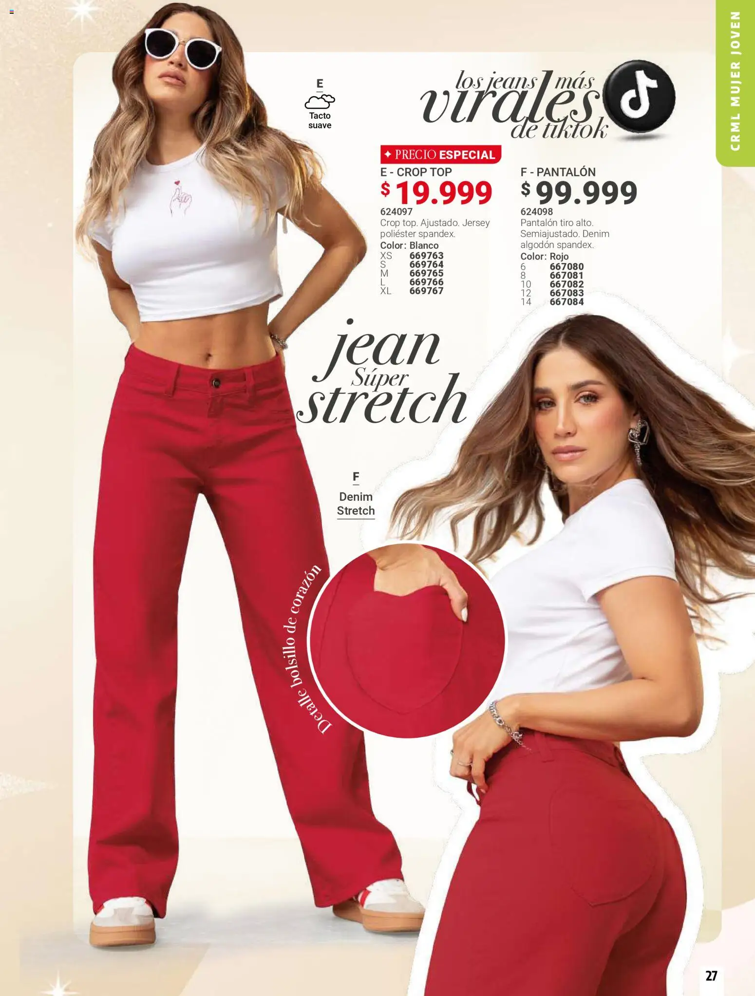 Carmel revista - valida desde el 01.06.2026 | Página: 27 | Productos: Algodón, Jean, Top