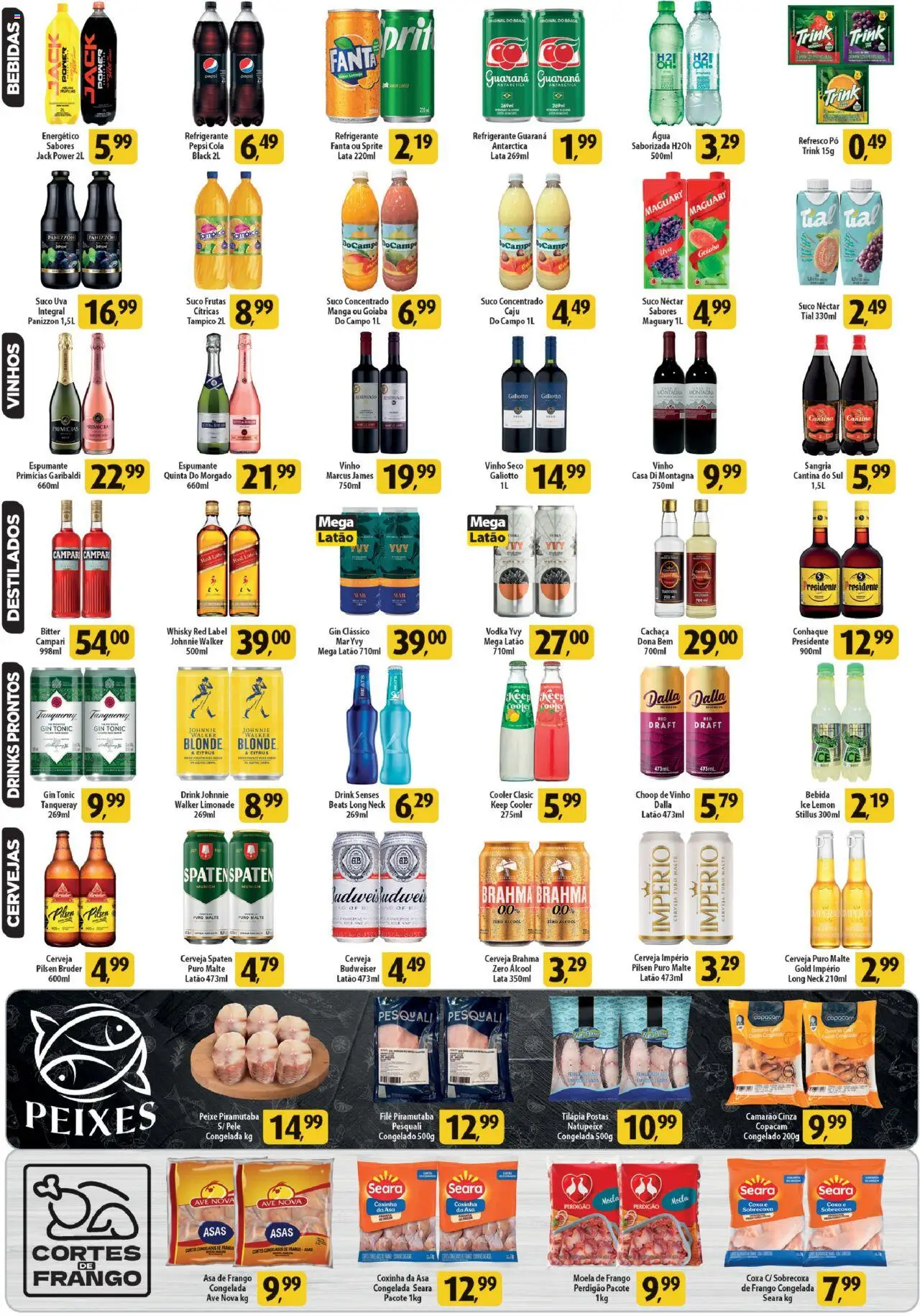 Coelho Diniz Folheto - válido de 01.08.2025 | Página: 3 | Produtos: Pó, Guaraná, Moela, Vodka