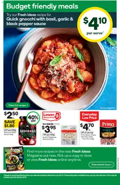 Woolworths catalogue - valid from 09.07.2025 | Page: 25 | Products: Shelf, Pasta, Sauce, Fridge