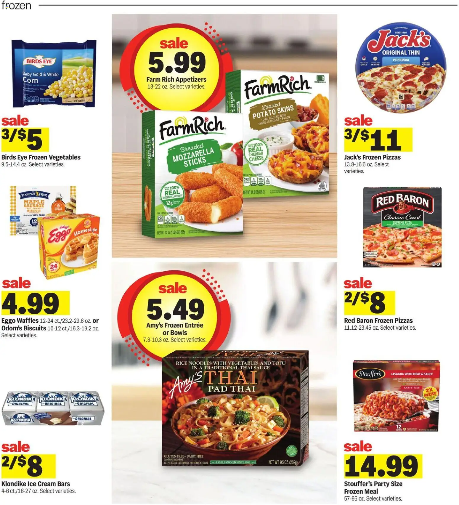 Meijer Weekly Ad - valid from 02.01.2026 | Page: 8 | Products: Cheese, Pizza, Rice, Cream