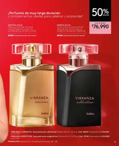 Ésika - Catálogo -  Vista previa de la revista de la tienda Ésika valido desde el 05.09.2025 | Página: 35 | Productos: Esencias