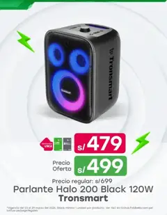 Vista previa de folleto Tottus - Electro  de la Tottus válido desde 23.03.2026 | Página: 4 | Productos: Parlante