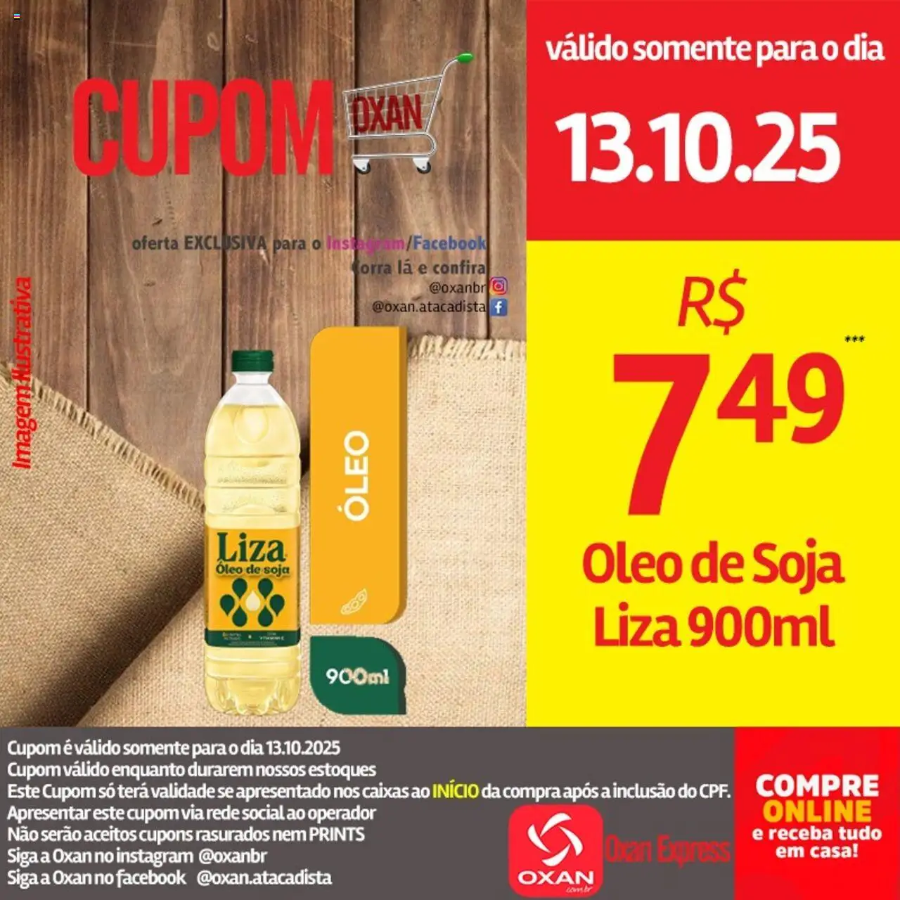 Oxan Atacadista Folheto - válido de 13.10.2025 | Página: 12 | Produtos: Óleo, Soja