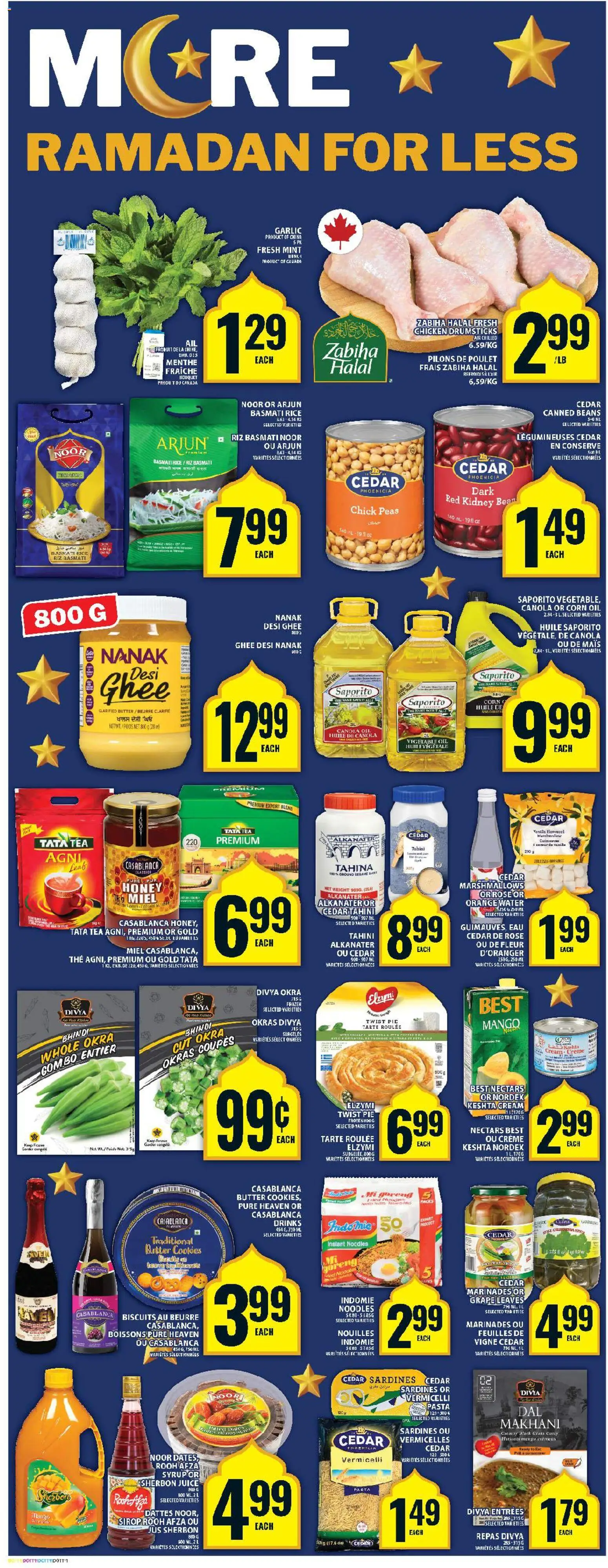 Food Basics flyer valid from 26.02.2026 | Page: 14 | Products: Tea, Cookies, Butter, Oil
