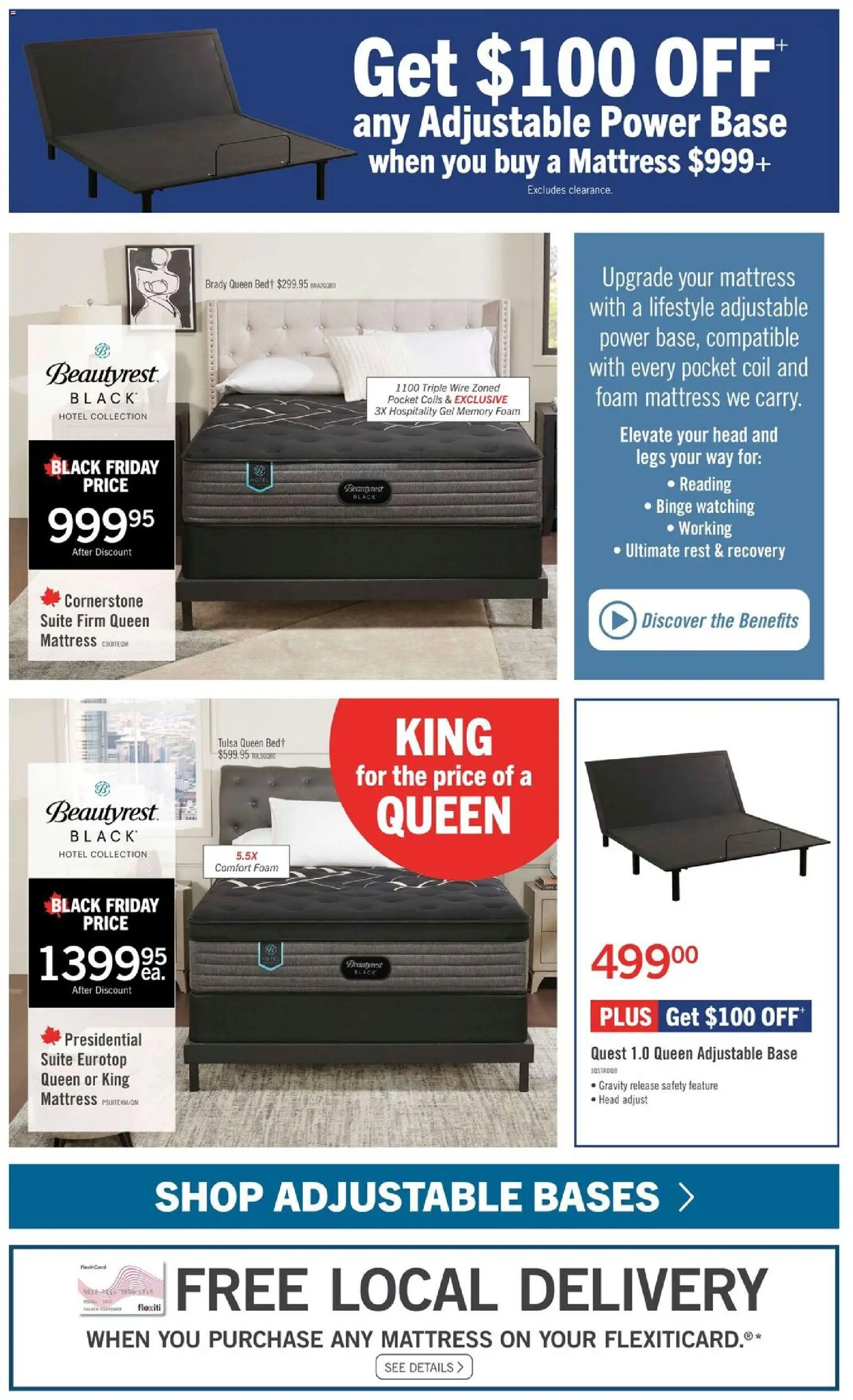 The Brick flyer valid from 21.11.2025 | Page: 3 | Products: Bed, Mattress