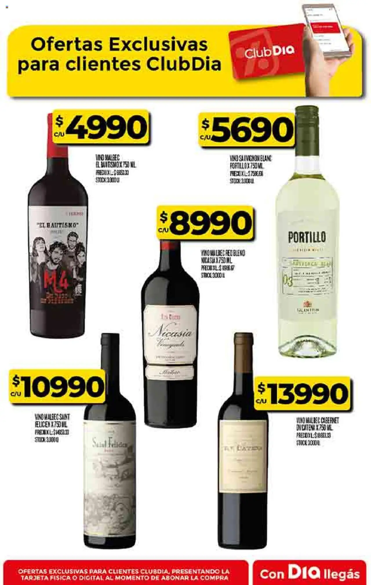 Supermercado DIA Ofertas - Salta y Jujuy │ válido desde el 20.08.2025 | Página: 48 | Productos: Vino