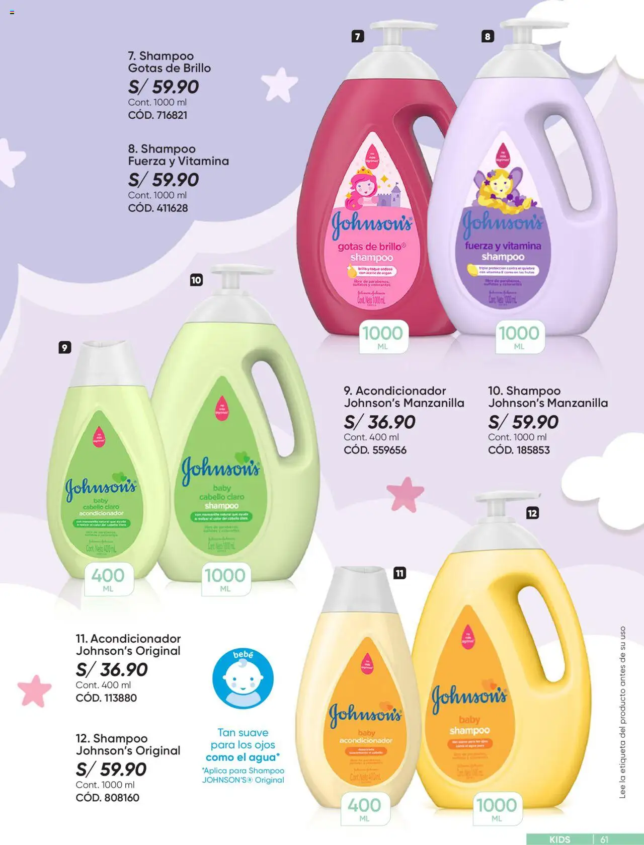 Catálogo Azzorti válido desde 29.09.2025 | Página: 61 | Productos: Shampoo, Acondicionador