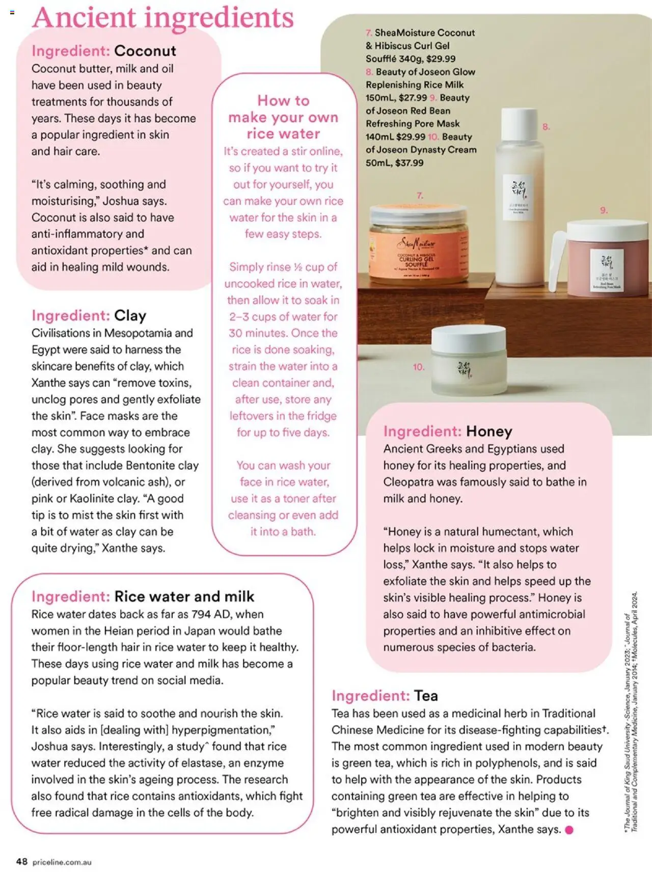 Priceline Pharmacy catalogue - valid from 20.02.2025 | Page: 48 | Products: Mask, Honey, Tea, Toner