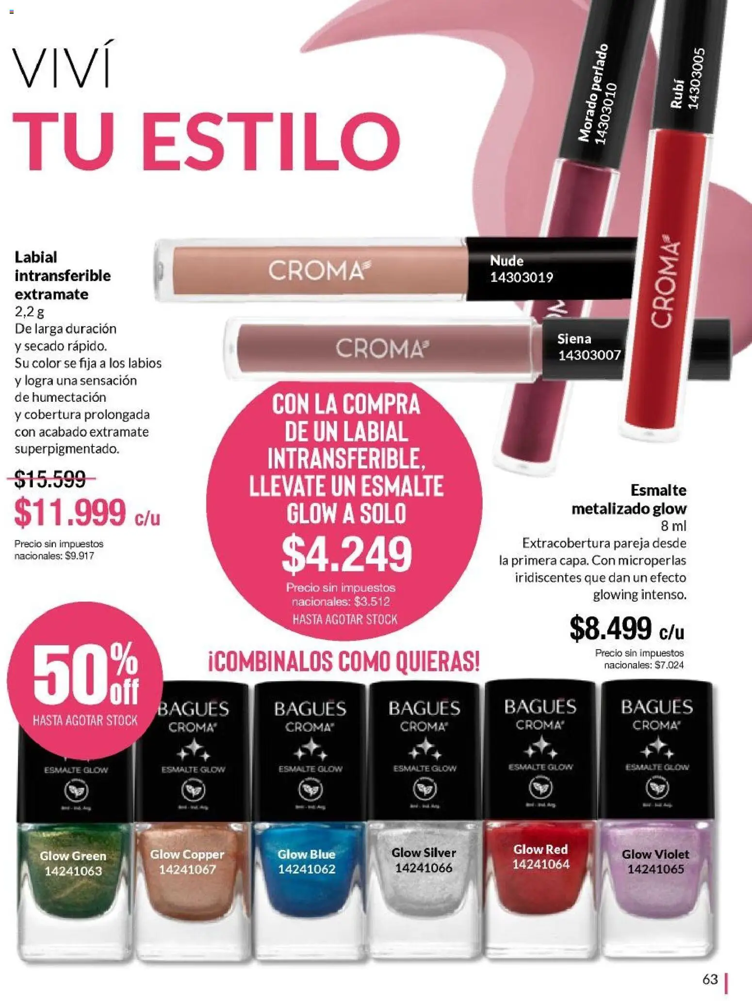 Bagués - Catálogo │ válido desde el 06.04.2026 | Página: 63