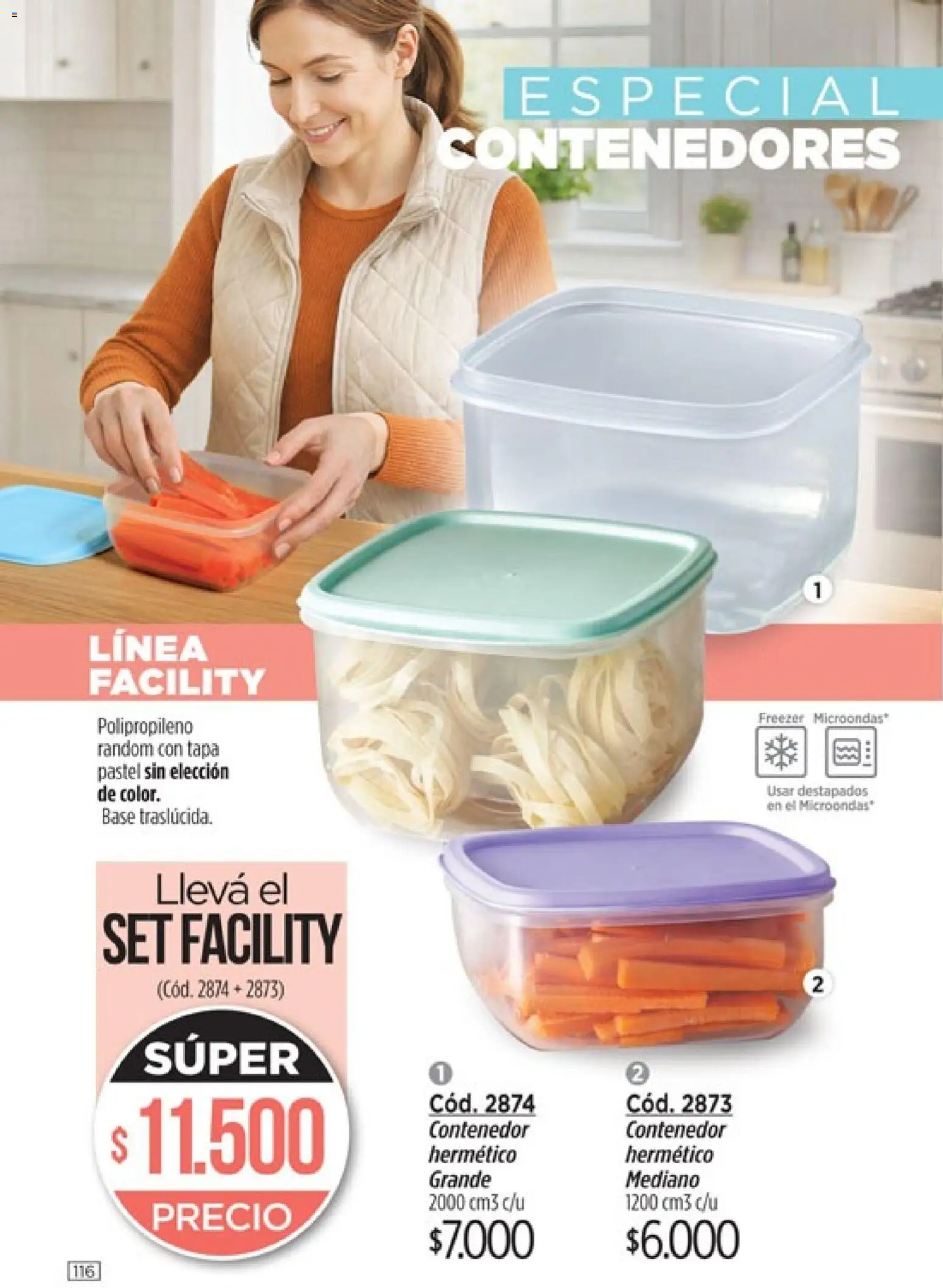 modil - Campaña 7 │ válido desde el 20.03.2026 | Página: 116 | Productos: Microondas, Freezer