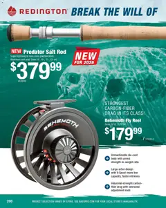 Preview of Cabela's weekly ads valid from 15.12.2025 | Page: 200 | Products: Salt, Rod
