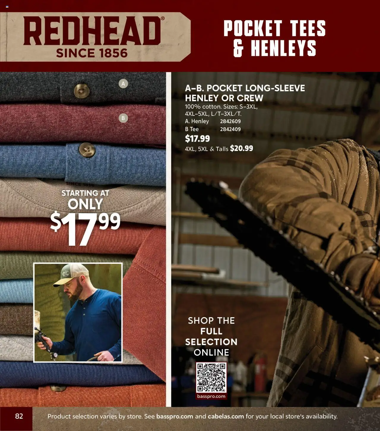 Cabela's Fall Clothing 25 - valid from 01.10.2025 | Page: 82
