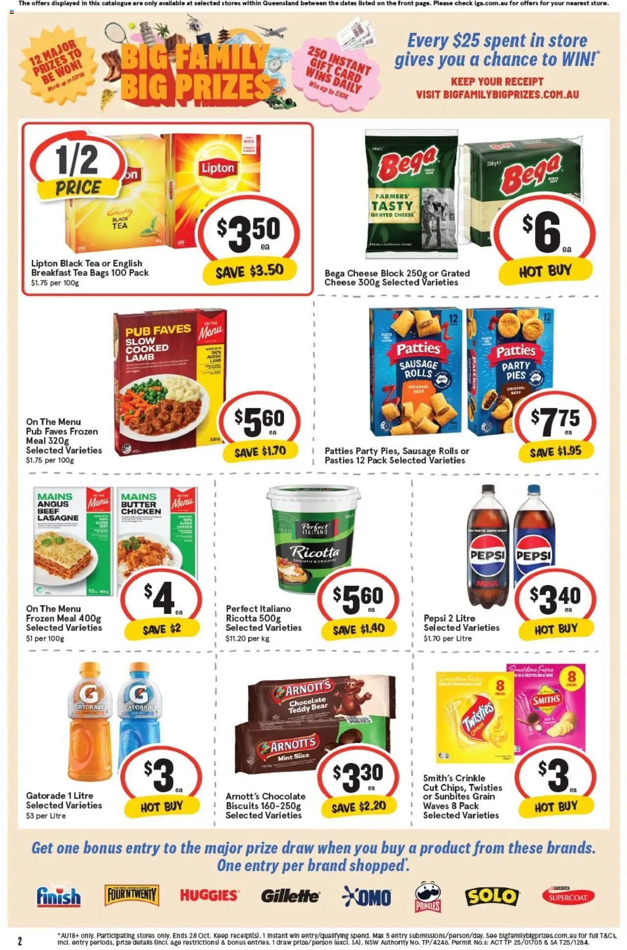 IGA catalogue - valid from 22.10.2025 | Page: 5 | Products: Chicken, Lamb, Biscuits, Sausage