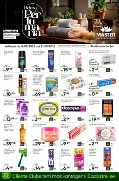 Master - Ofertas Especial Perfumaria - Pré-Visualização do folheto da loja Master, válido de 15.09.2025