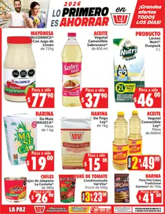 Vista previa de Casa Ley folleto Lo Primero Es Ahorrar, nuevo folleto de la tienda, válido en México a partir del 13.01.2026