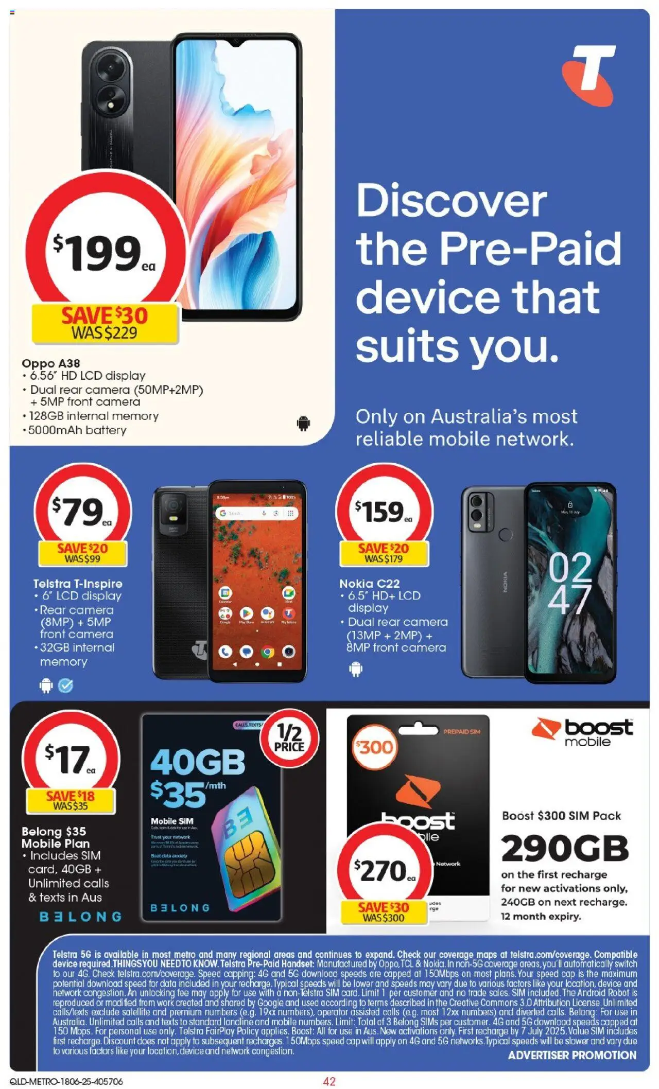 Coles catalogue - valid from 18.06.2025 | Page: 42 | Products: Device, Camera, Satellite, Robot