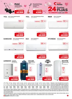 Vista previa Naldo catálogo válido desde el 01.10.2025 | Página: 7 | Productos: Sobre, Termotanque, Bordeadora, Cortadora de cesped