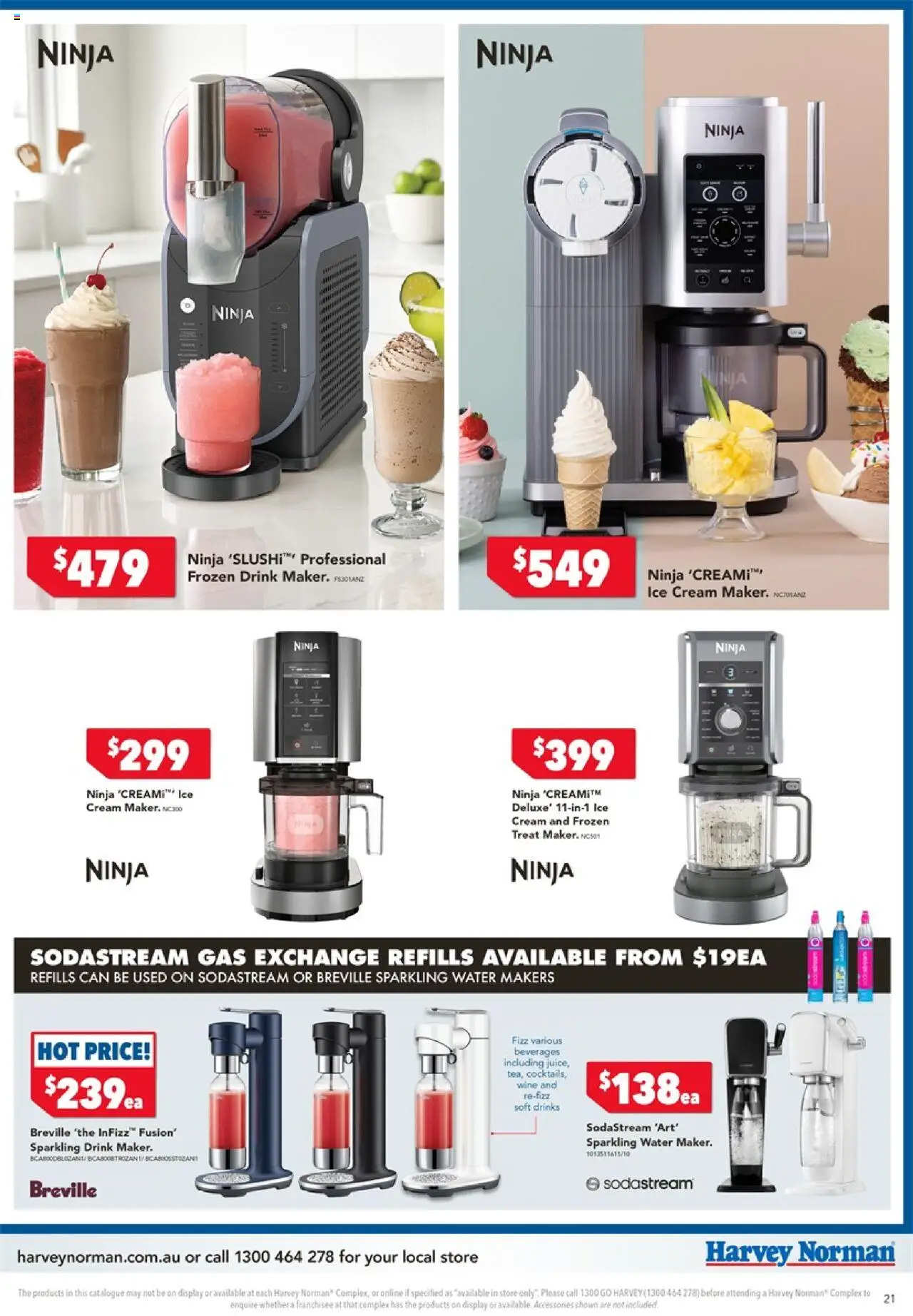 Harvey Norman catalogue - valid from 25.09.2025 | Page: 21 | Products: Cream, Water, Soft drinks, Accessories