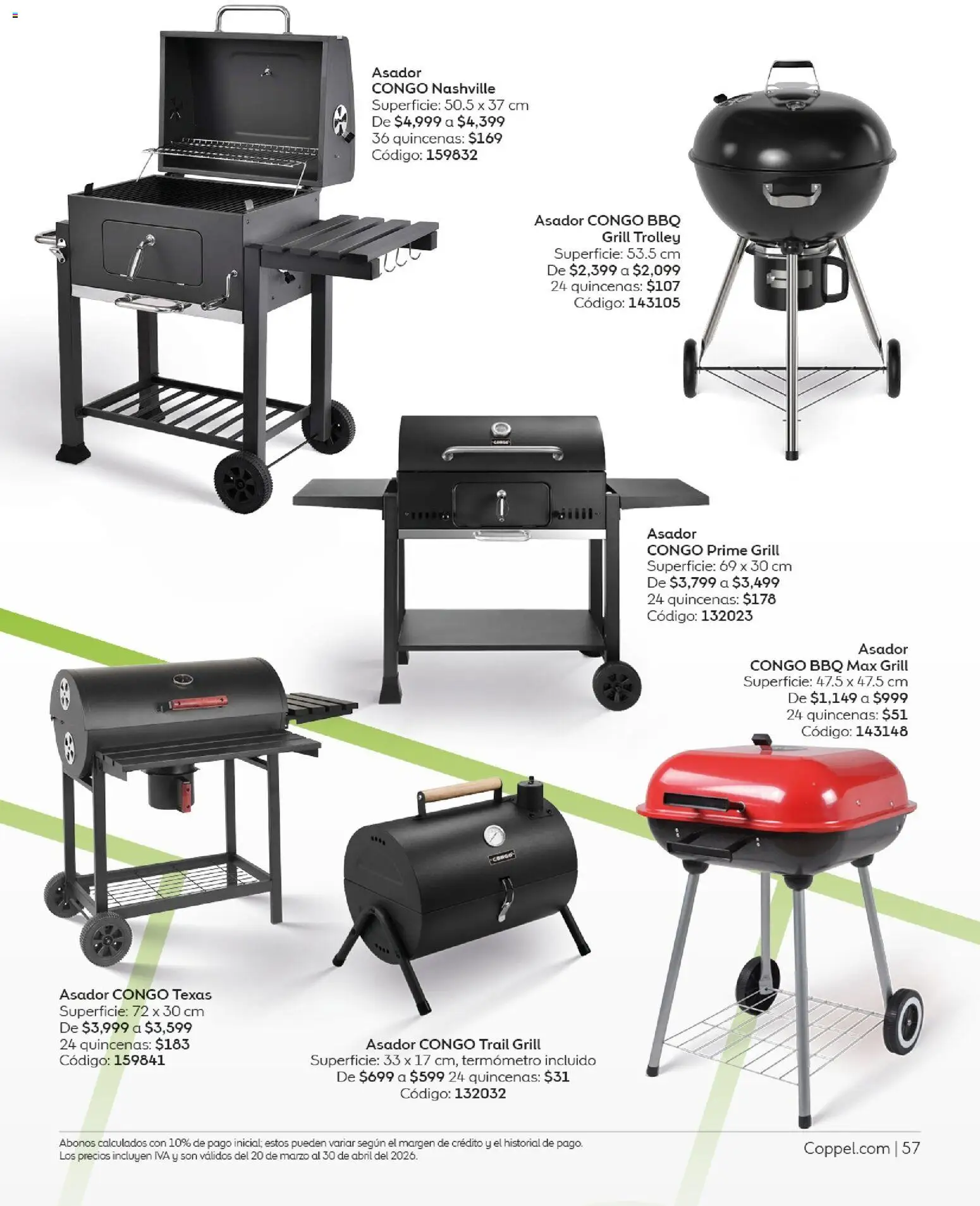 Nuevas ofertas de Coppel válidas en toda la República Mexicana desde el 01.03.2026. ¡Encuentra las mejores ofertas en Coppel catálogo Vacaciones Semana Santa! | Página: 57 | Productos: Termómetro