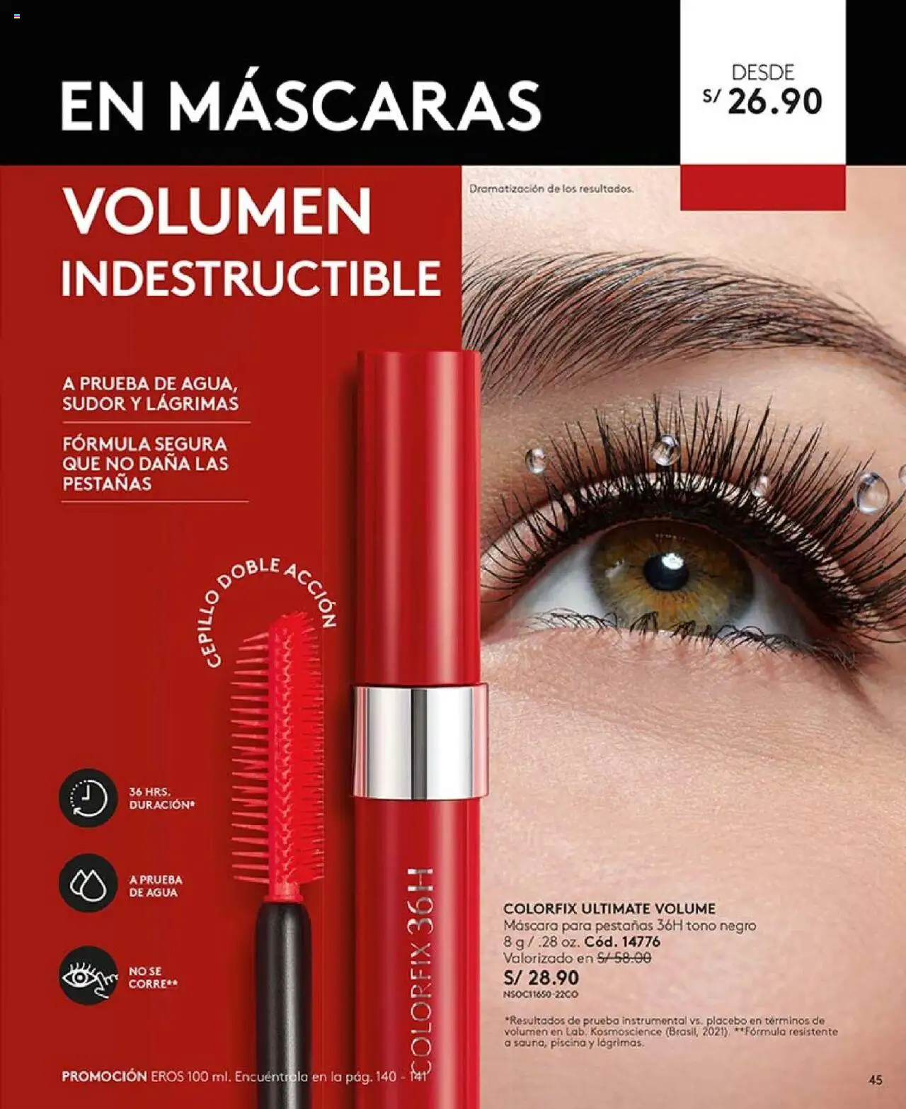 Catálogo Ésika válido desde 23.06.2025 | Página: 45 | Productos: Máscara