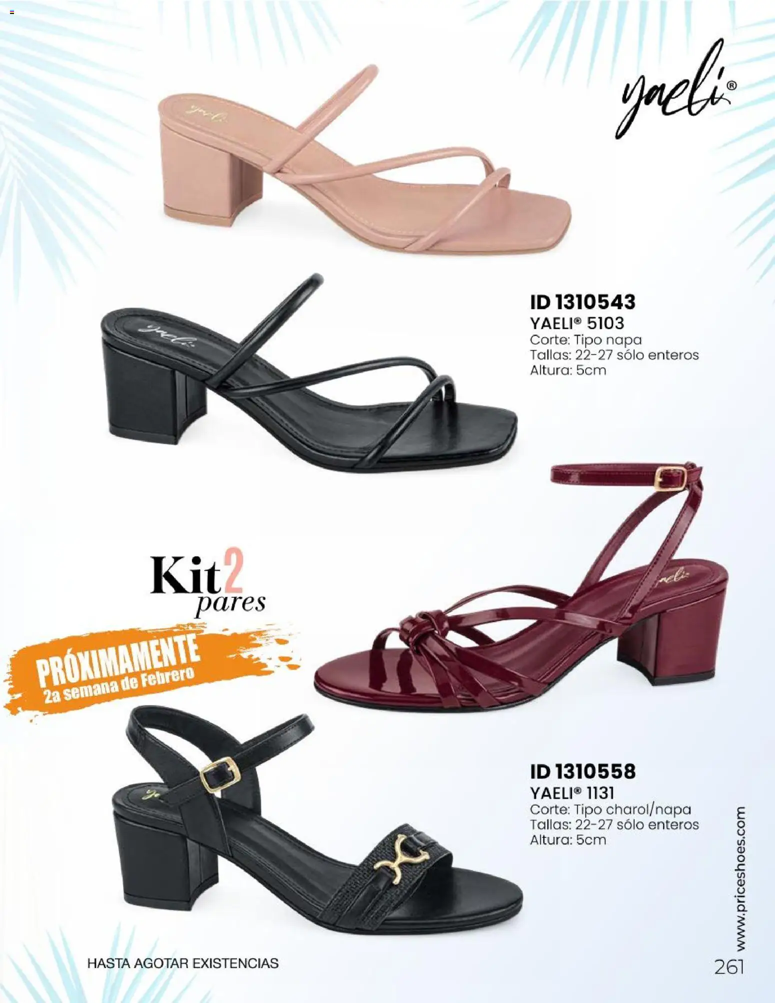 Nuevas ofertas de Price Shoes válidas en toda la República Mexicana desde el 31.01.2026. ¡Encuentra las mejores ofertas en Price Shoes Catálogo Sandalias ! | Página: 261
