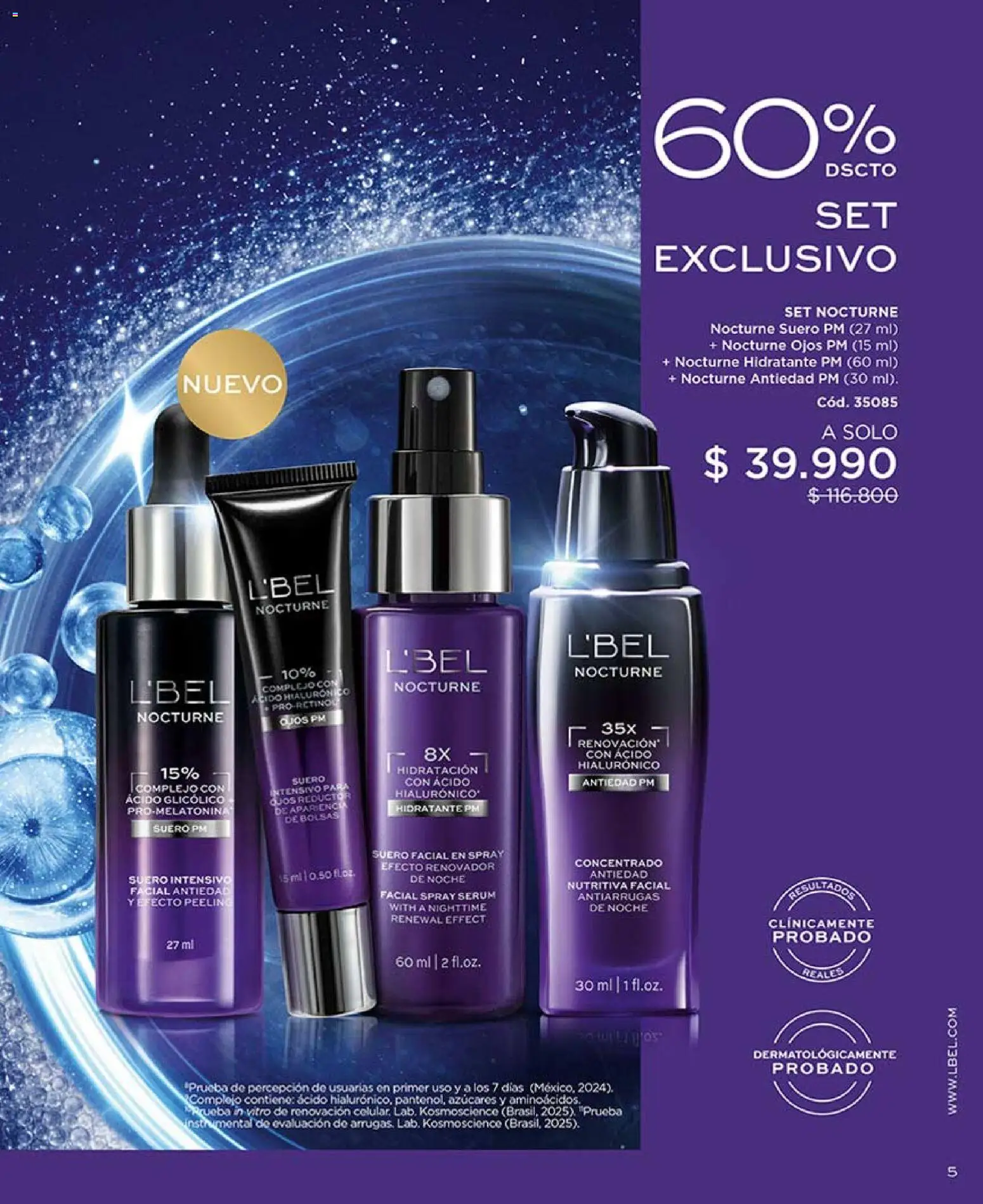 Catálogo L'Bel Campaña 5 │ válido desde el 01.03.2026 | Página: 5 | Productos: Serum