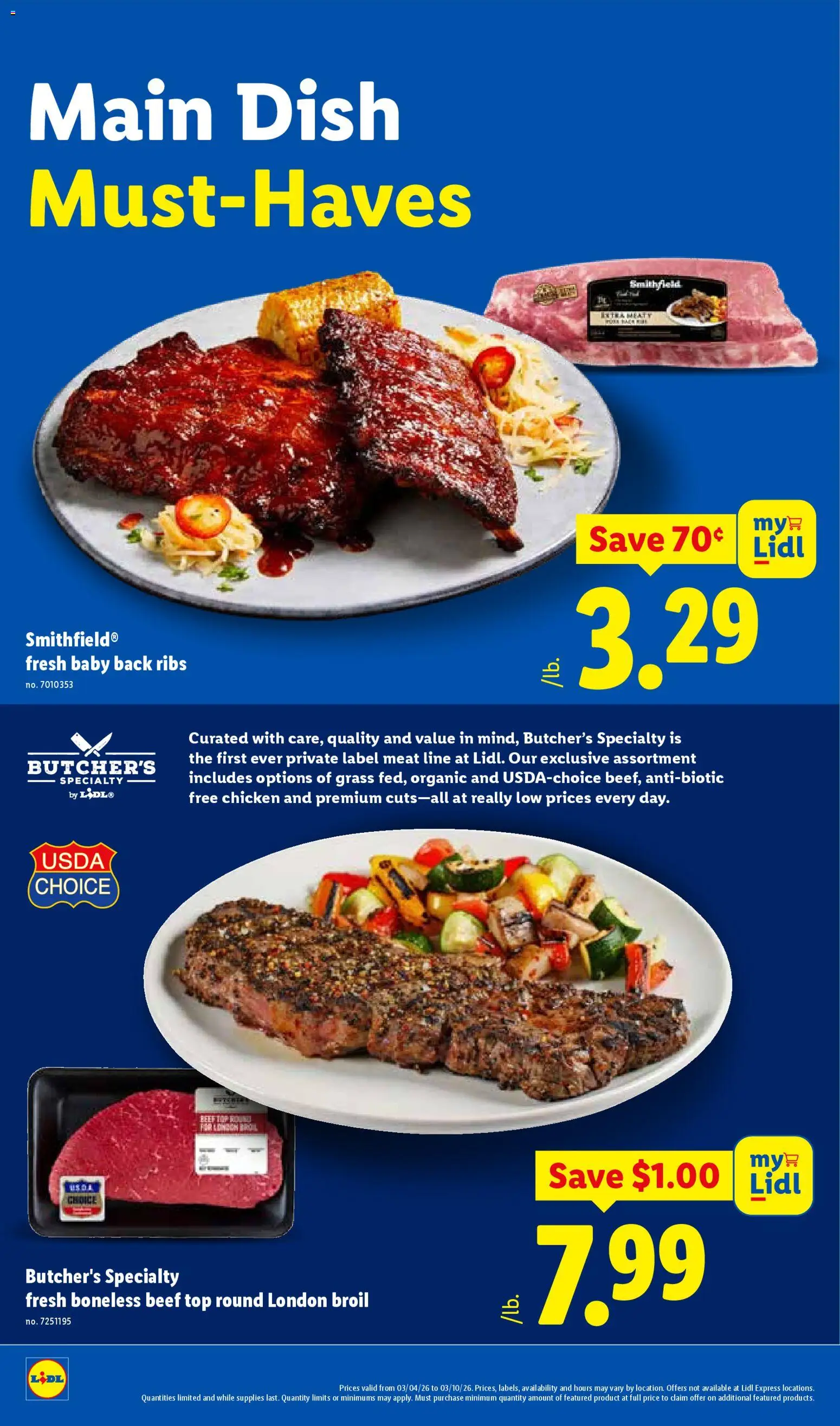 Lidl Weekly Ad - valid from 04.03.2026 | Page: 4 | Products: Beef