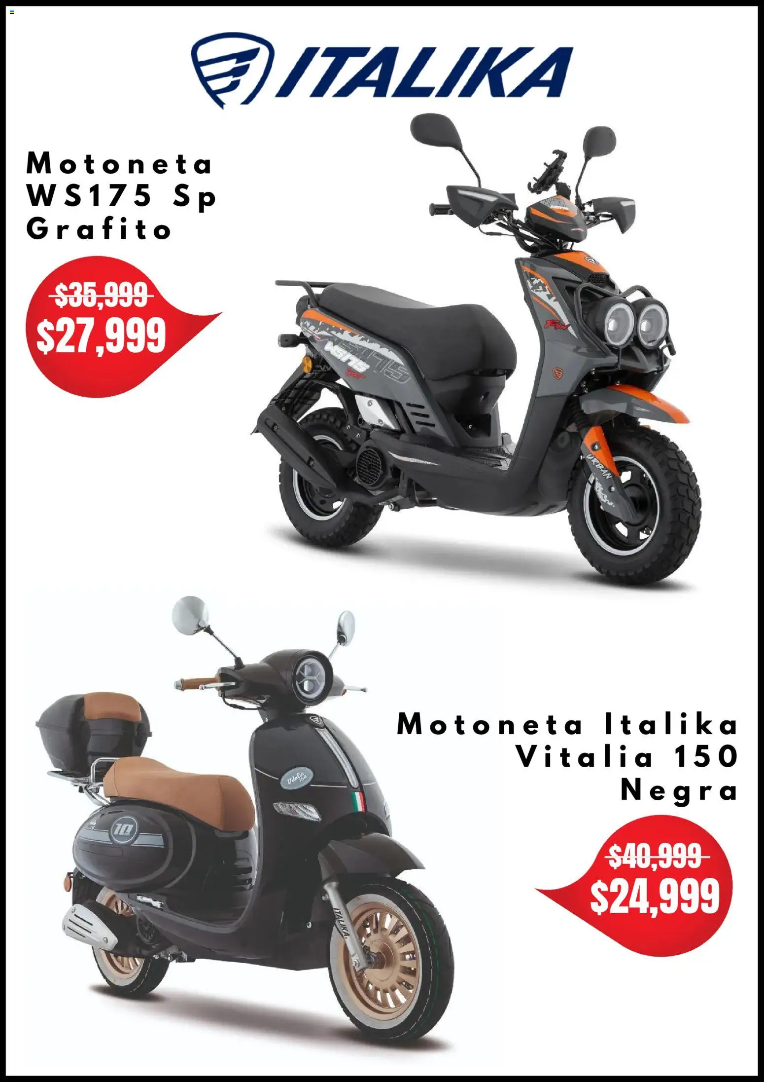 Nuevas ofertas de Italika válidas en toda la República Mexicana desde el 16.01.2026. ¡Encuentra las mejores ofertas en Italika catálogo! | Página: 5