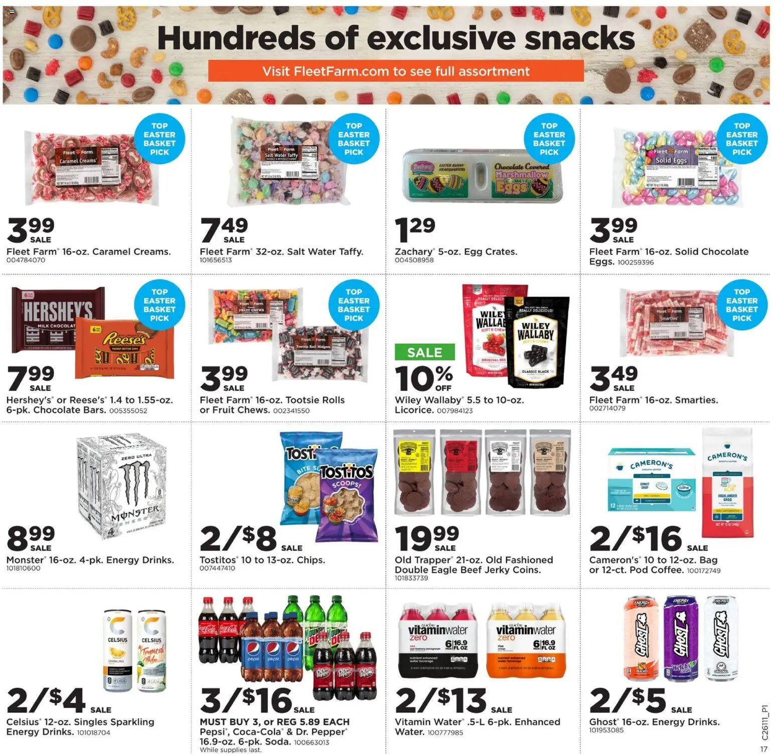 Mills Fleet Farm Weekly Ad - valid from 09.03.2026 | Page: 23 | Products: Eggs, Beef, Water, Pepper