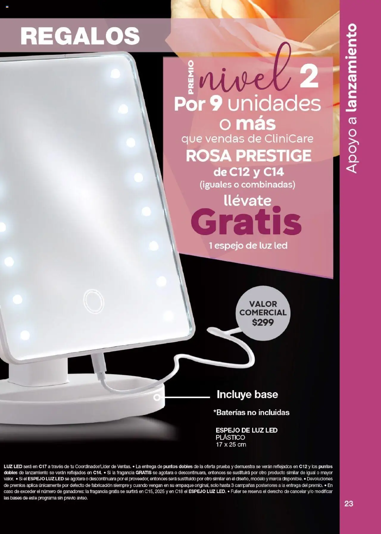 Nuevas ofertas de Fuller válidas en toda la República Mexicana desde el 17.09.2025. ¡Encuentra las mejores ofertas en Fuller - Revista Gana Más C12! | Página: 23 | Productos: Espejo, Fragancia