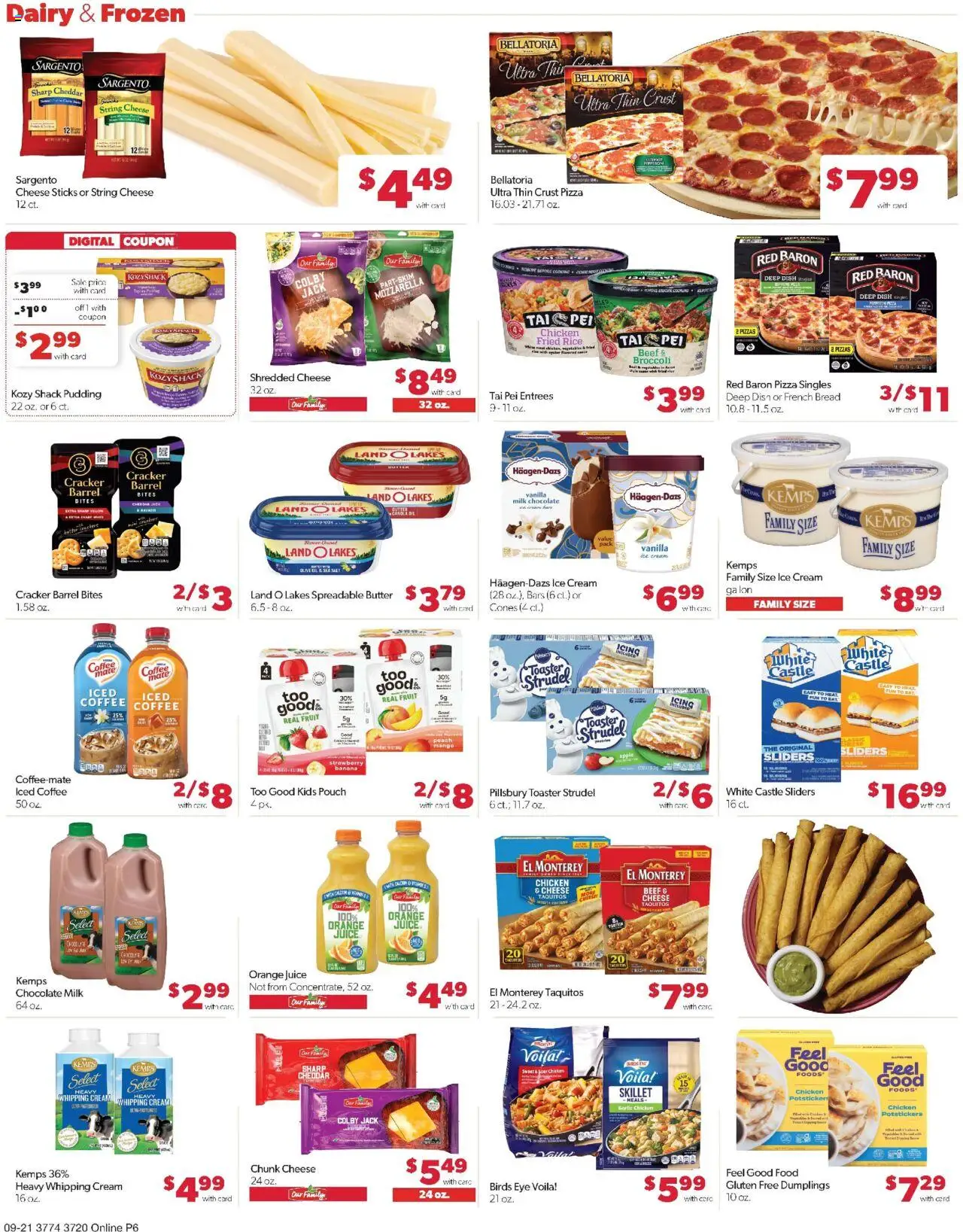 Family Fare Weekly Ad - NE - valid from 21.09.2025 | Page: 11 | Products: Butter, Bread, Cream, Garlic