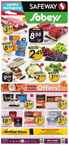 Preview of Sobeys flyer - AB from shop Sobeys valid from 09.10.2025