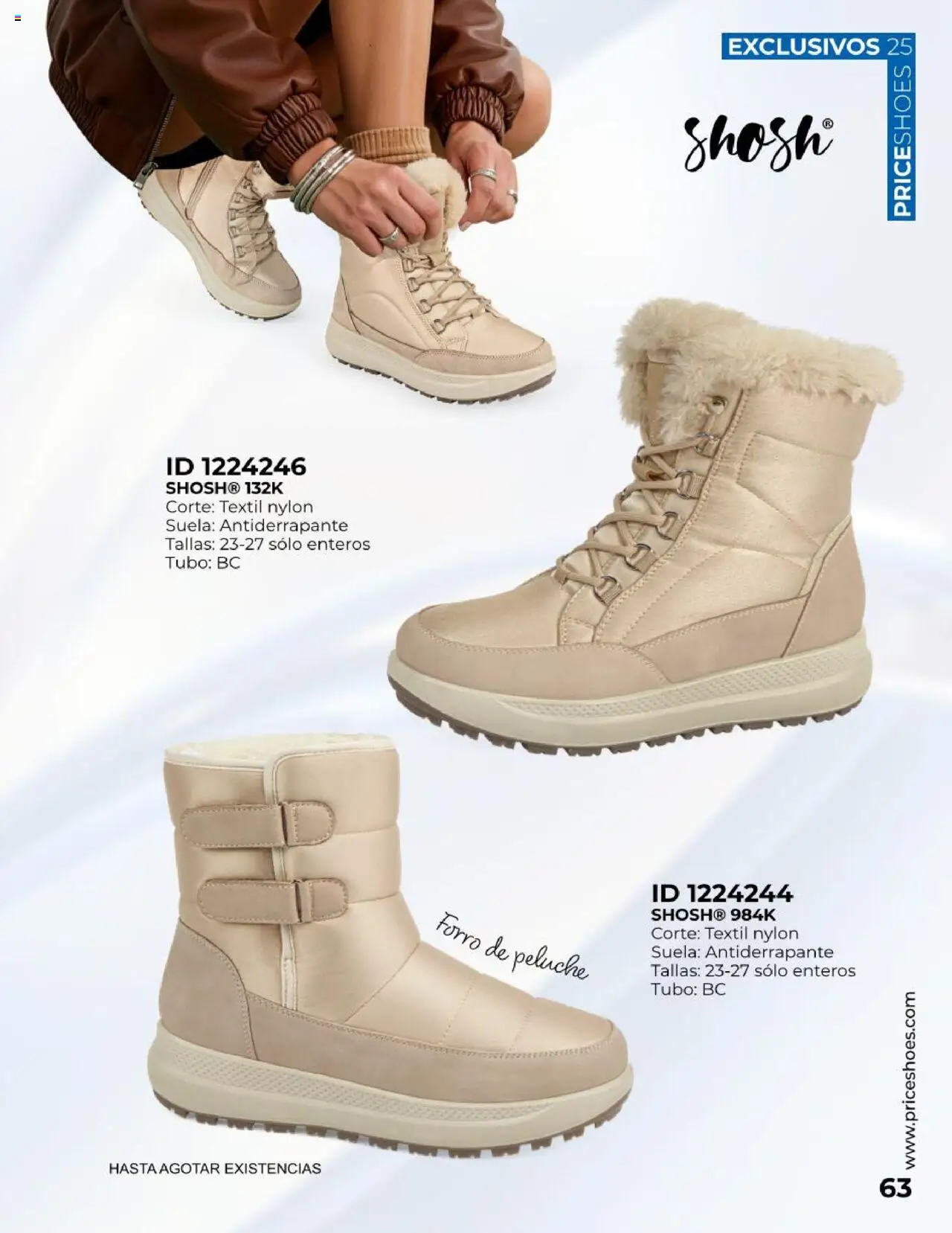 Nuevas ofertas de Price Shoes válidas en toda la República Mexicana desde el 19.10.2025. ¡Encuentra las mejores ofertas en Price Shoes catálogo Exclusivos 2025! | Página: 63