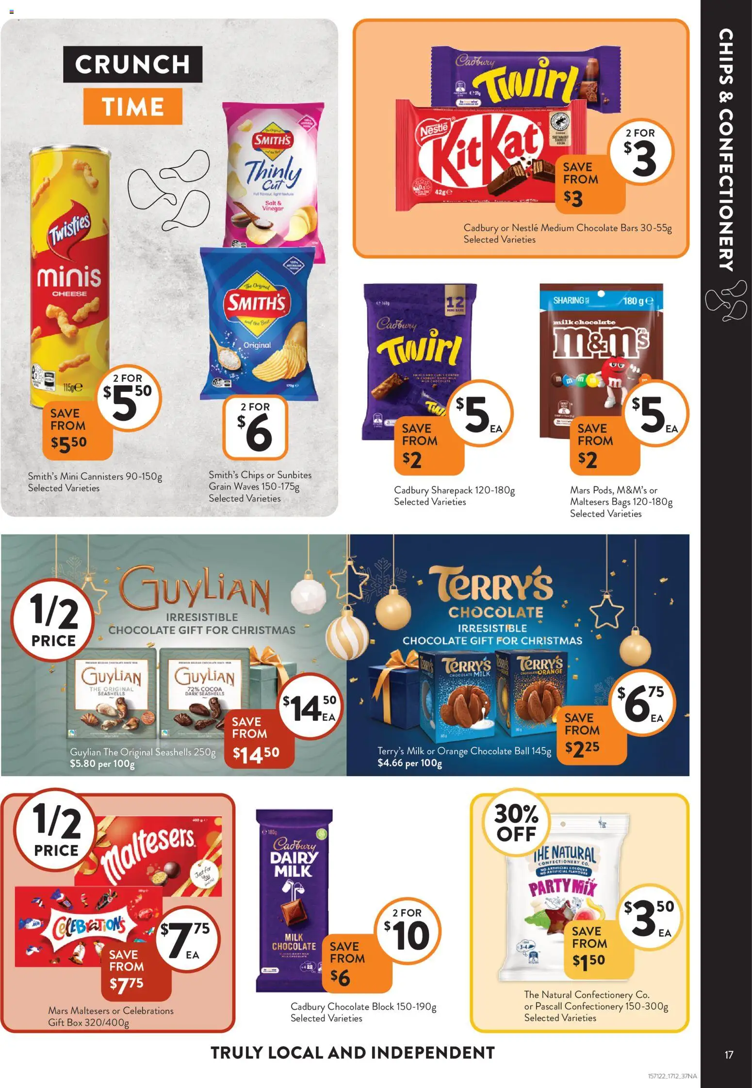 Foodworks catalogue - valid from 17.12.2025 | Page: 17 | Products: Box, Light, Chips, Salt