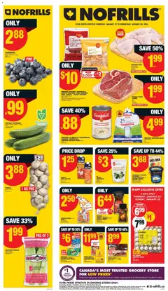Preview of No Frills weekly flyer / circulaire from shop No Frills valid from 22.01.2026