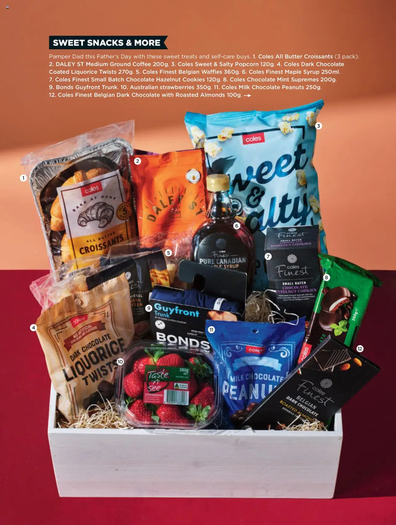 Coles catalogue - valid from 07.08.2025 | Page: 101 | Products: Chocolate, Strawberries, Peanuts, Popcorn