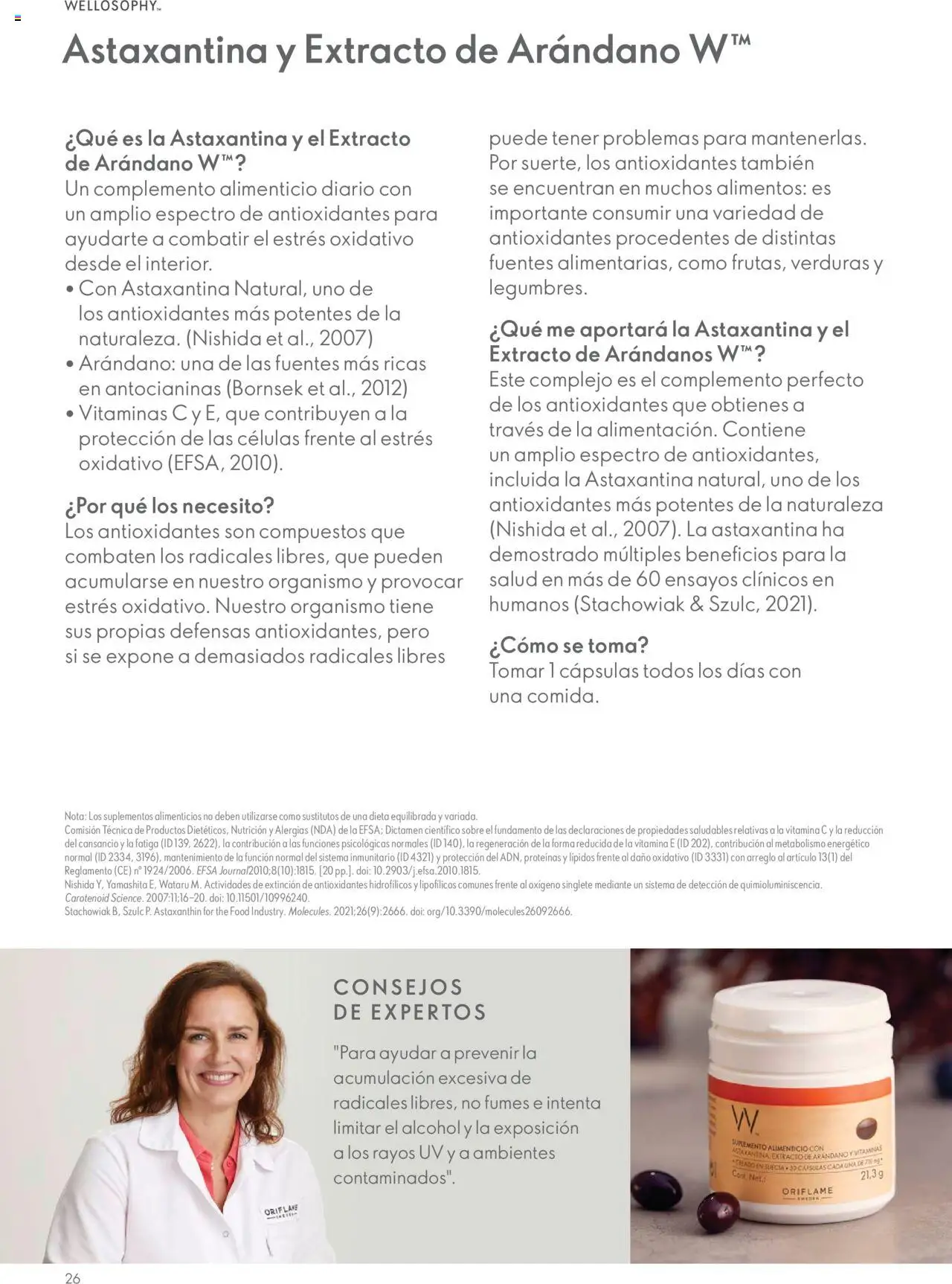 Nuevas ofertas de Oriflame válidas en toda la República Mexicana desde el 10.02.2024. ¡Encuentra las mejores ofertas en Oriflame guía de Producto Wellosophy 2024! | Página: 24 | Productos: Aceite
