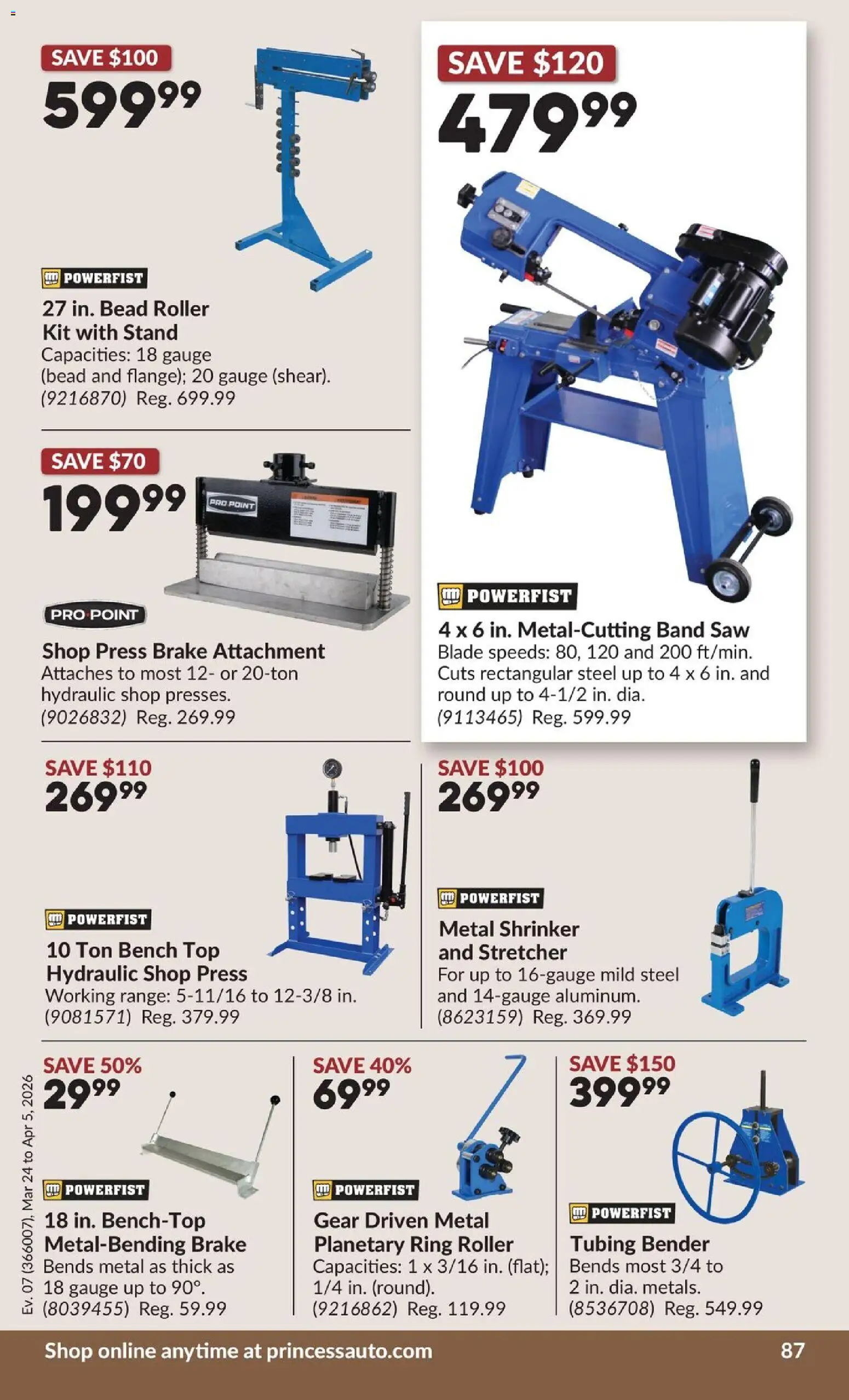 Princess Auto flyer valid from 24.03.2026 | Page: 95